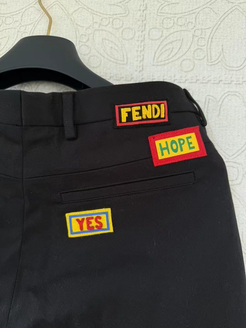 Fendi Fendi Patch badge workwear trousers Size US 28 / EU 44 - 4 Thumbnail