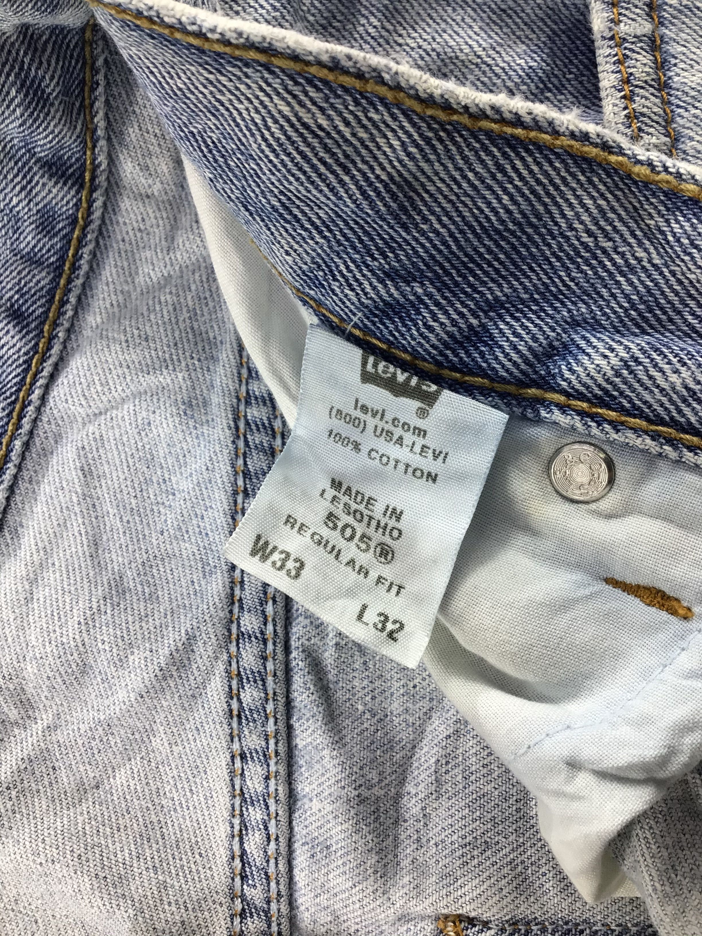 Levi's × Vintage Vintage Levis 505 Jeans-JM522 Size US 34 / EU 50 - 9 Thumbnail
