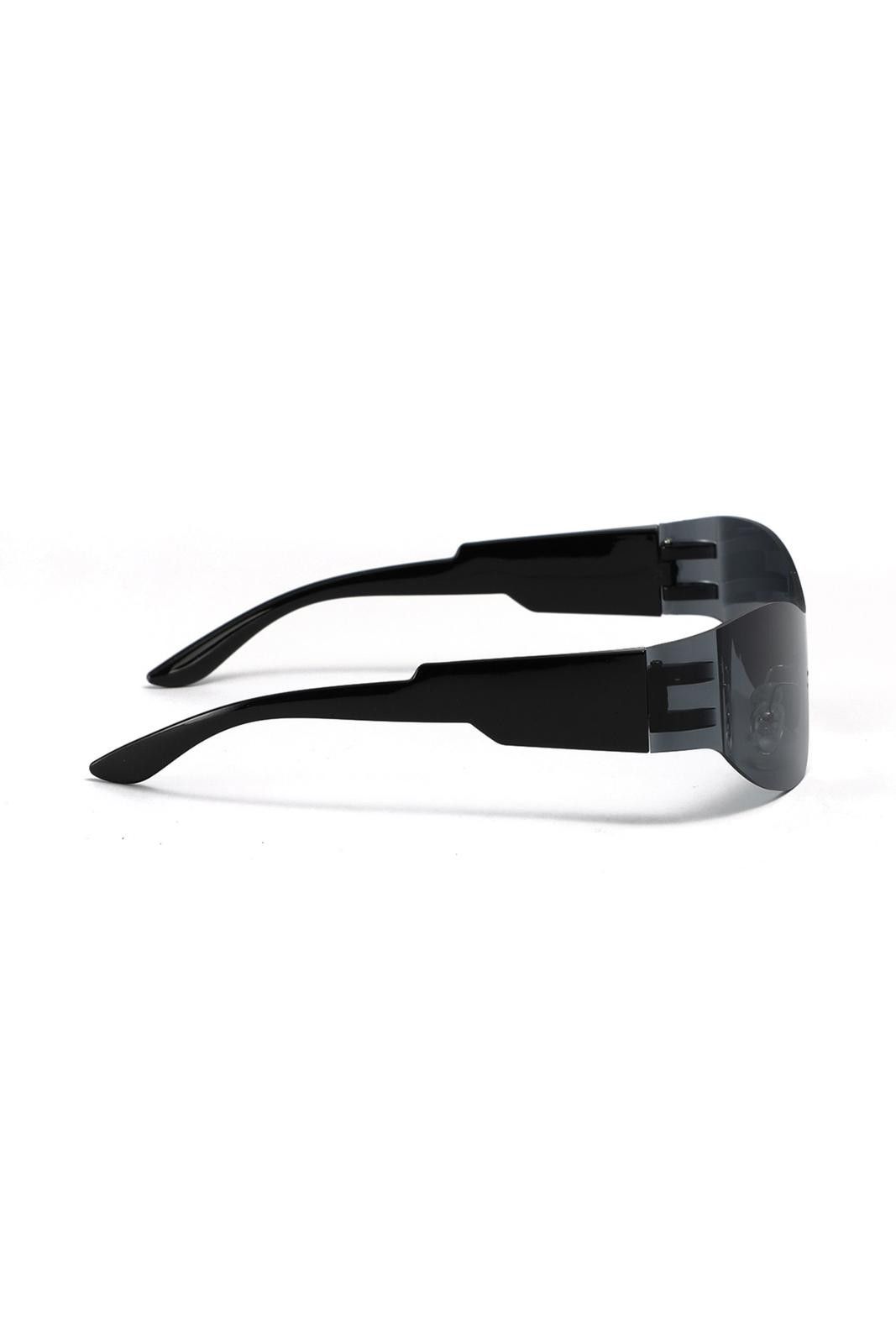 Other Rare Vtg Y2k Avant Garde Stylist Black Sunglasses Unisex OS Size ONE SIZE - 3 Thumbnail