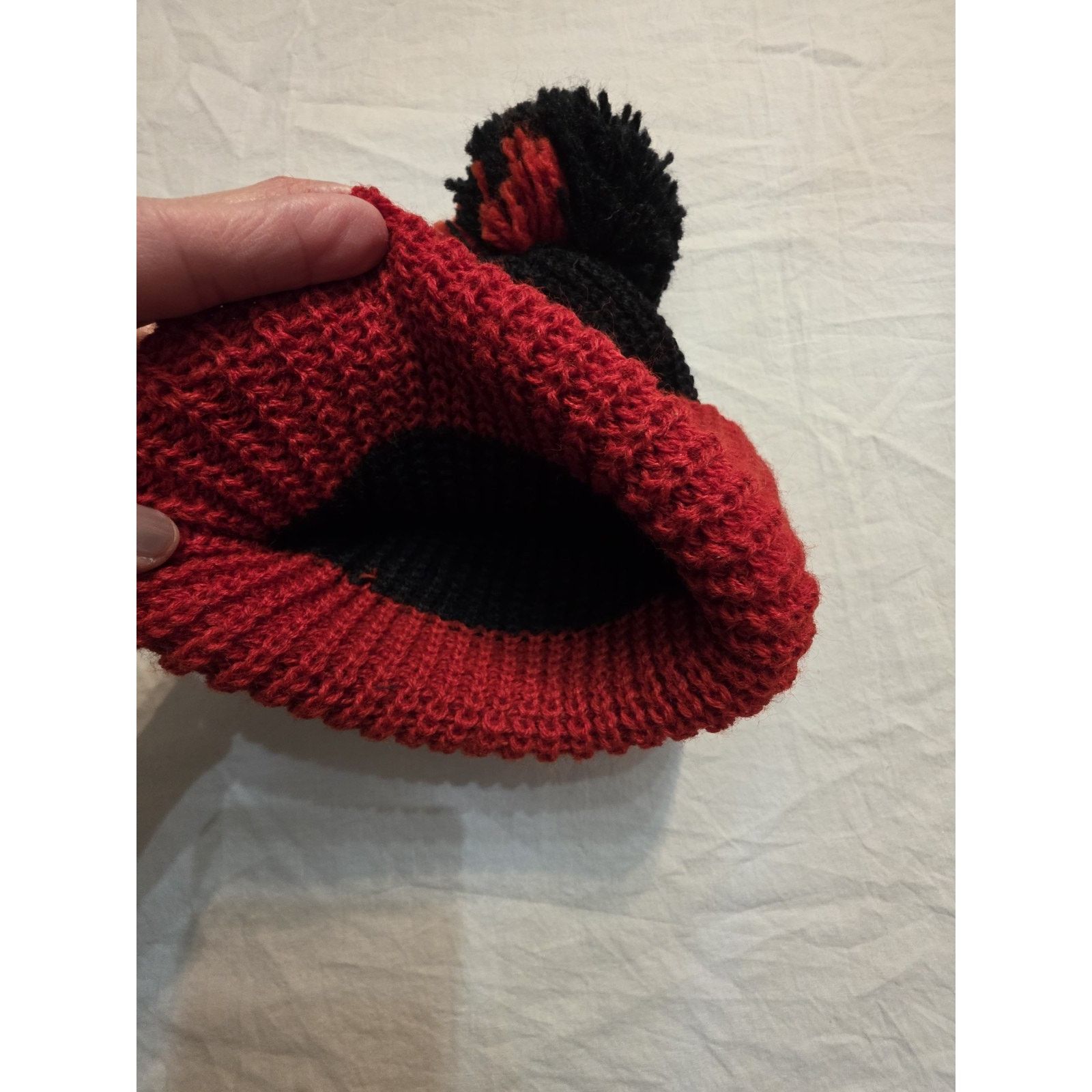 NFL Vintage NFL Atlanta Falcons Knit Winter Ski Hat Youth Size US XXS / EU 40 - 6 Thumbnail