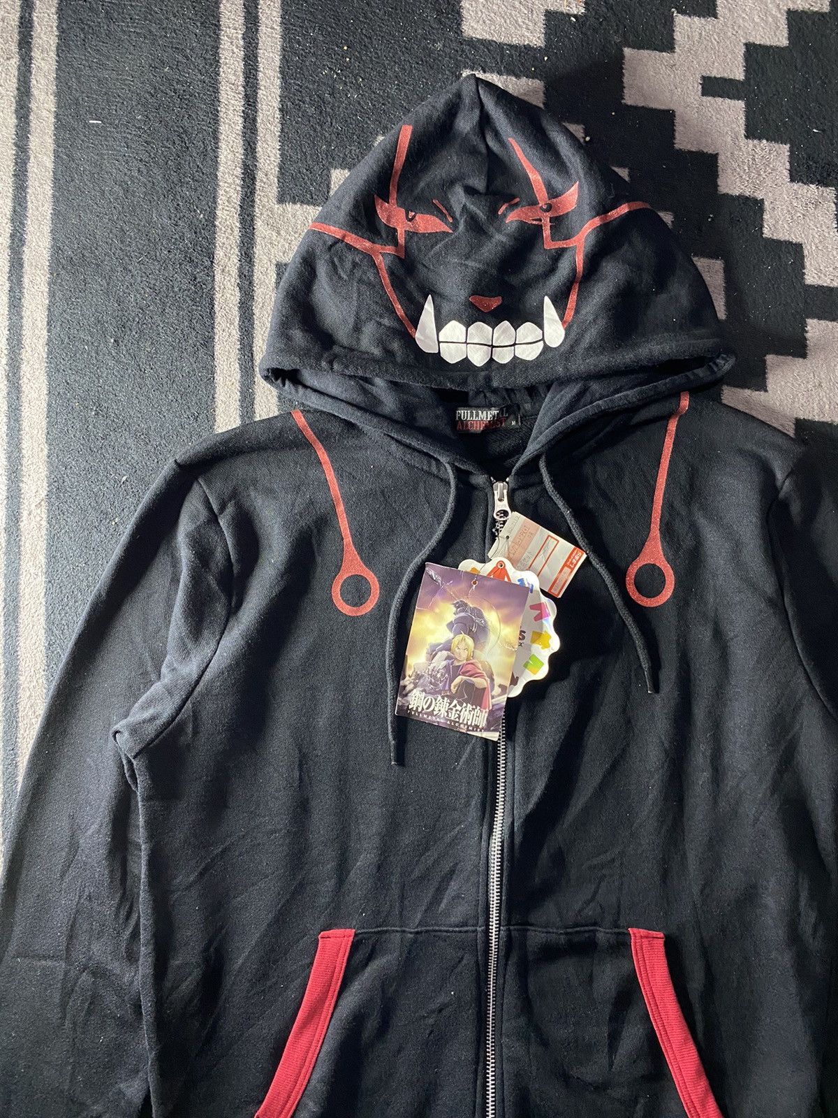 Anime × Cartoon Network × Vintage Full metal alchemist anime cosplay character hoodie bnwt Size US M / EU 48-50 / 2 - 4 Thumbnail
