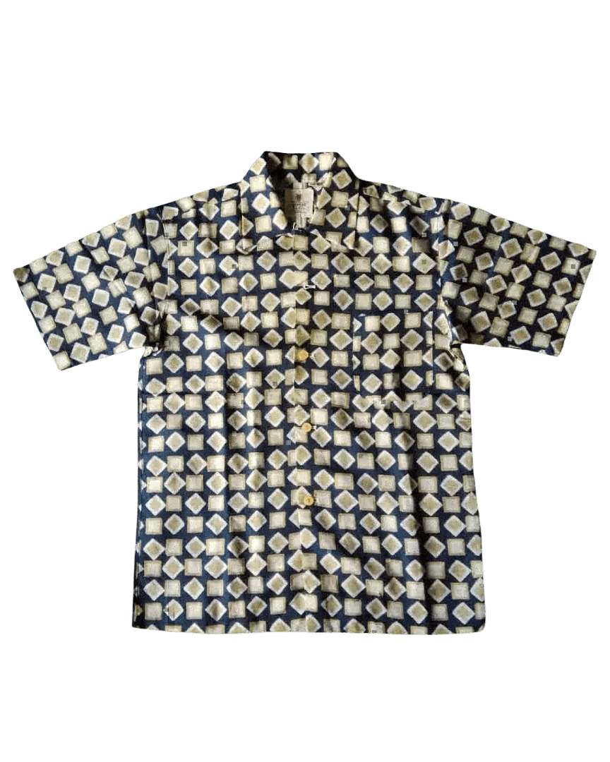 Oxxford Clothes × Vintage Vintage 60s-70s Oxford Sports Wear Pattern Shirt Size US M / EU 48-50 / 2 - 1 Thumbnail