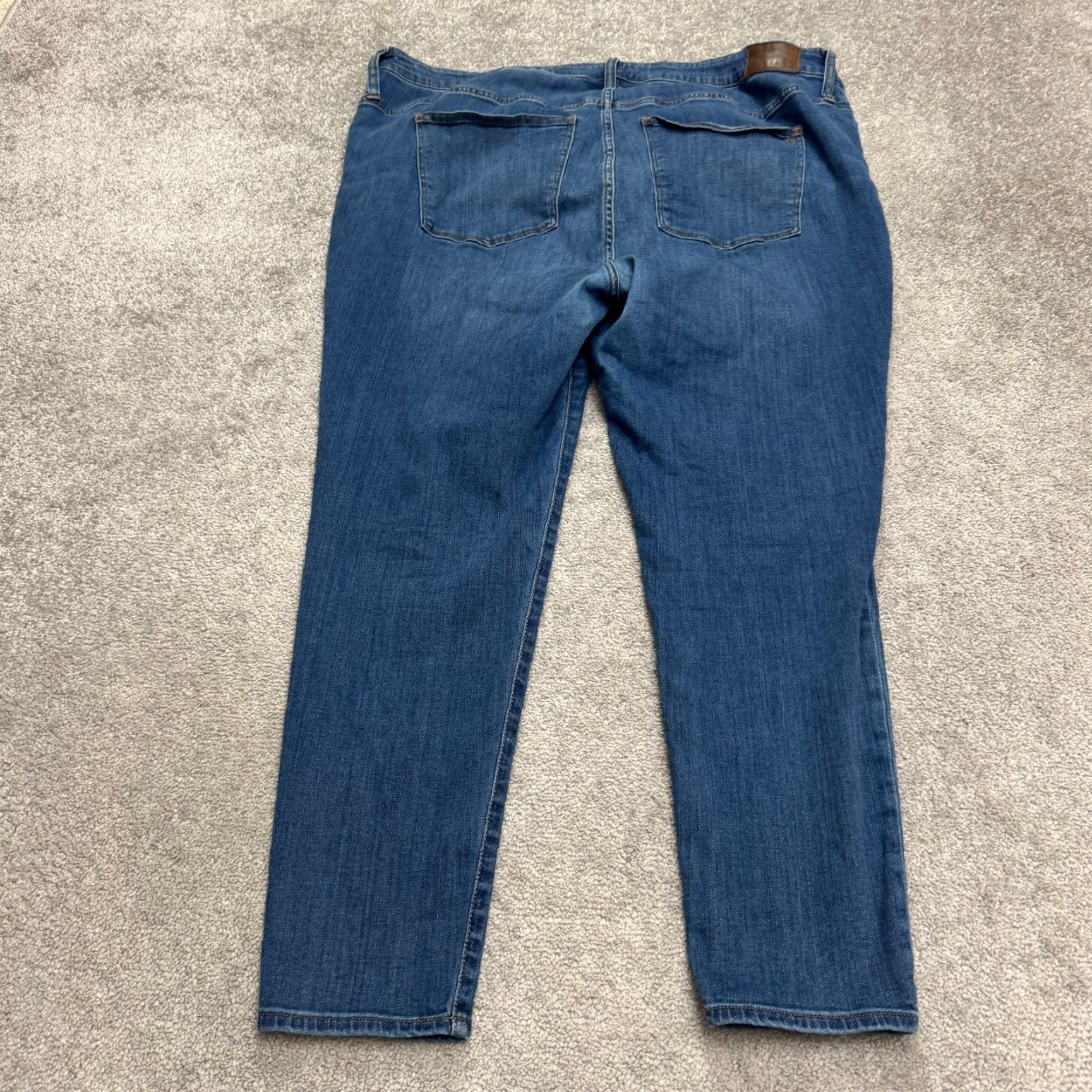 Madewell Madewell Jeans Womens 36 Blue Medium Wash Stretch 9" Mid Rise Skinny Denim Classic Slim Fit City Streetwear Women Size 25" / US 0 / IT 36 - 2 Thumbnail