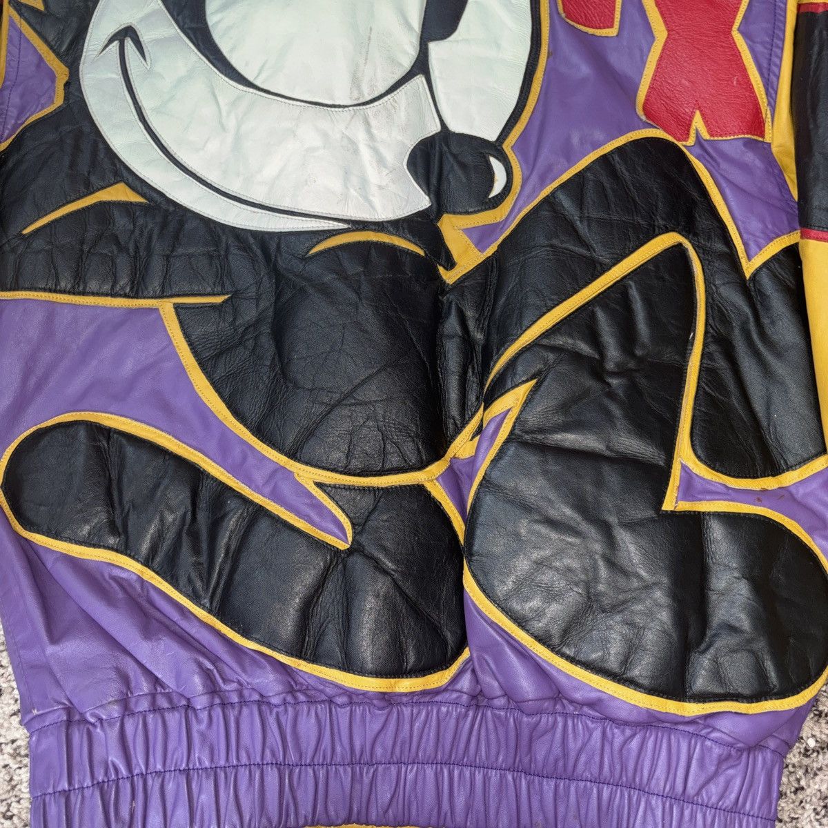 Other Vintage Maziar Leather Gallery Felix The Cat Leather Jacket Size US S / EU 44-46 / 1 - 9 Thumbnail