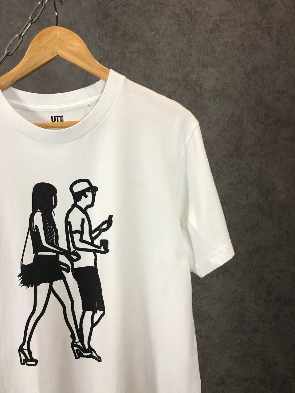 Uniqlo Julian Opie x Uniqlo art designer tee Size US M / EU 48-50 / 2 - 2 Thumbnail