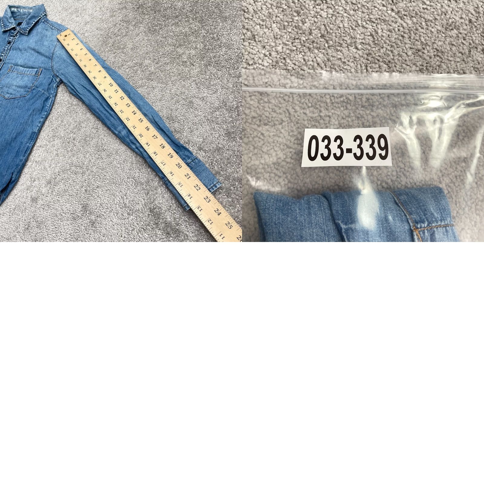 J.Crew J.Crew Button-Up Shirt Women 00 Blue Chambray Cotton Classic Popover Casual Shirt Women Size XXS / US 00 / IT 34 - 9 Thumbnail