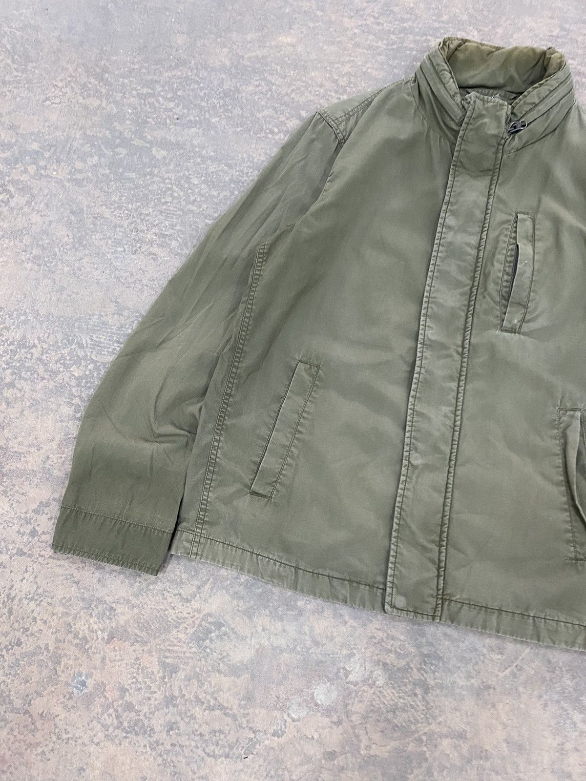 Uniqlo UNIQLO MILITARY PARKA JACKET 90s ARMY GREEN Size US L / EU 52-54 / 3 - 3 Thumbnail