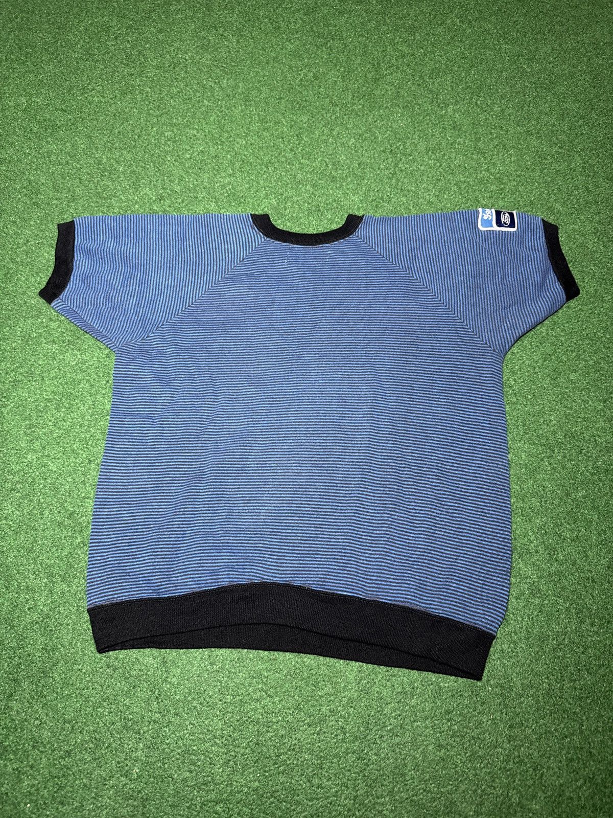 Other True Vintage Ford 50s 60s Short Sleeve Striped Sweatshirt Size US S / EU 44-46 / 1 - 6 Thumbnail