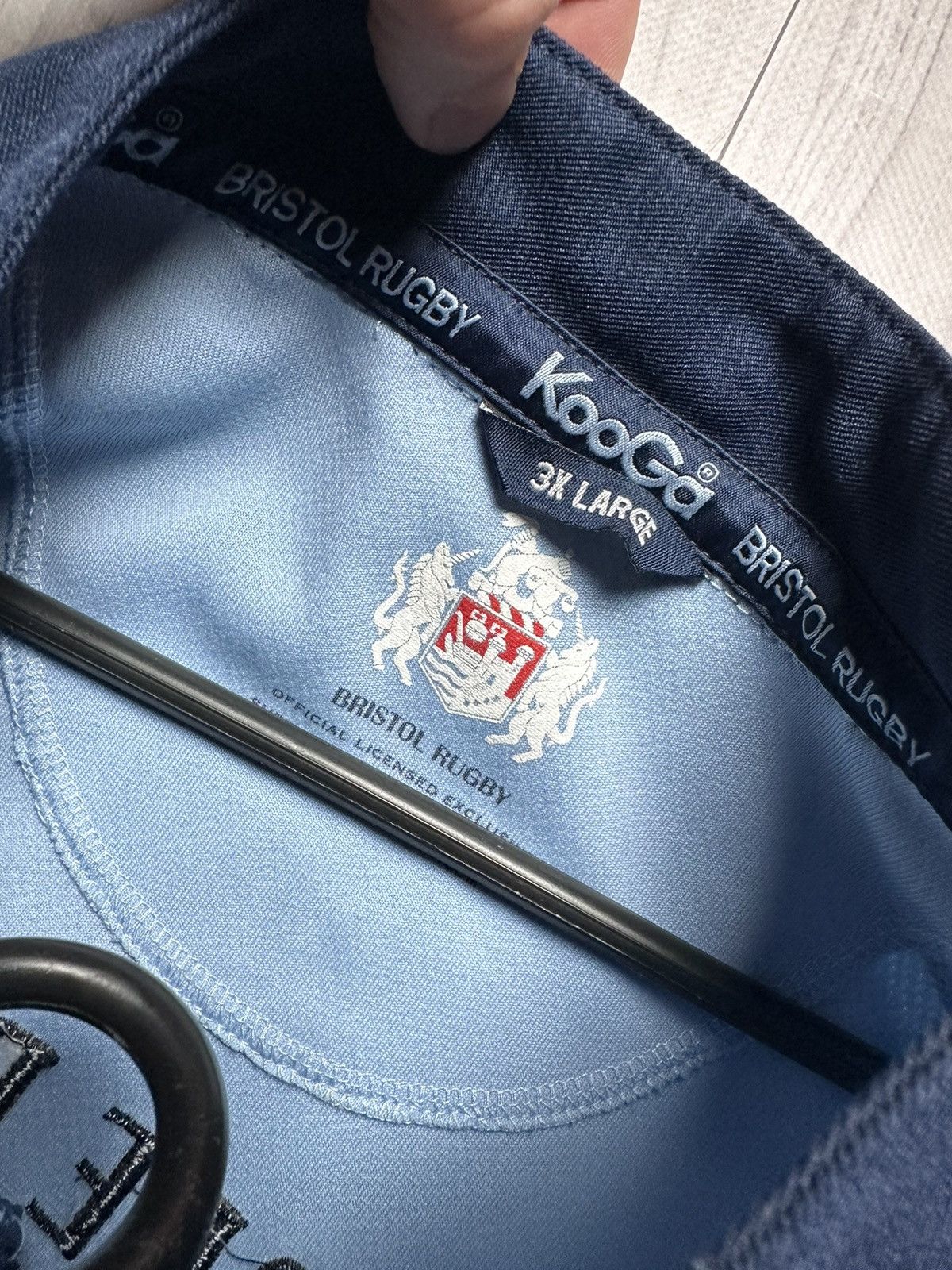 Vintage Vintage Rugby Bristol jersey size XXL blue Kooga Size US XXL / EU 58 / 5 - 4 Thumbnail