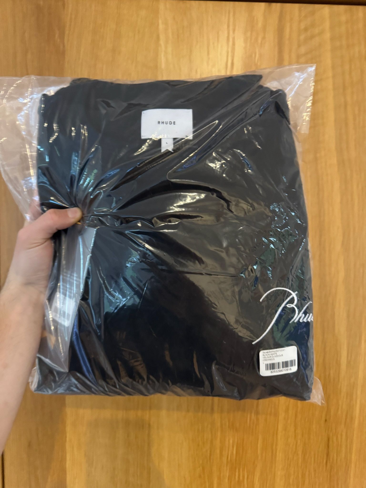 Rhude Rhude Classique Velour Crewneck Size US L / EU 52-54 / 3 - 5 Thumbnail
