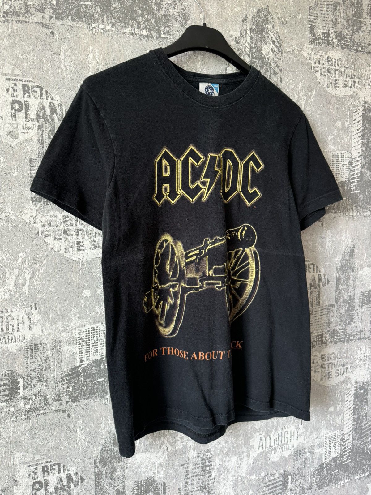 Vintage Vintage 90s AC/DC T-Shirt Size US M / EU 48-50 / 2 - 1 Thumbnail