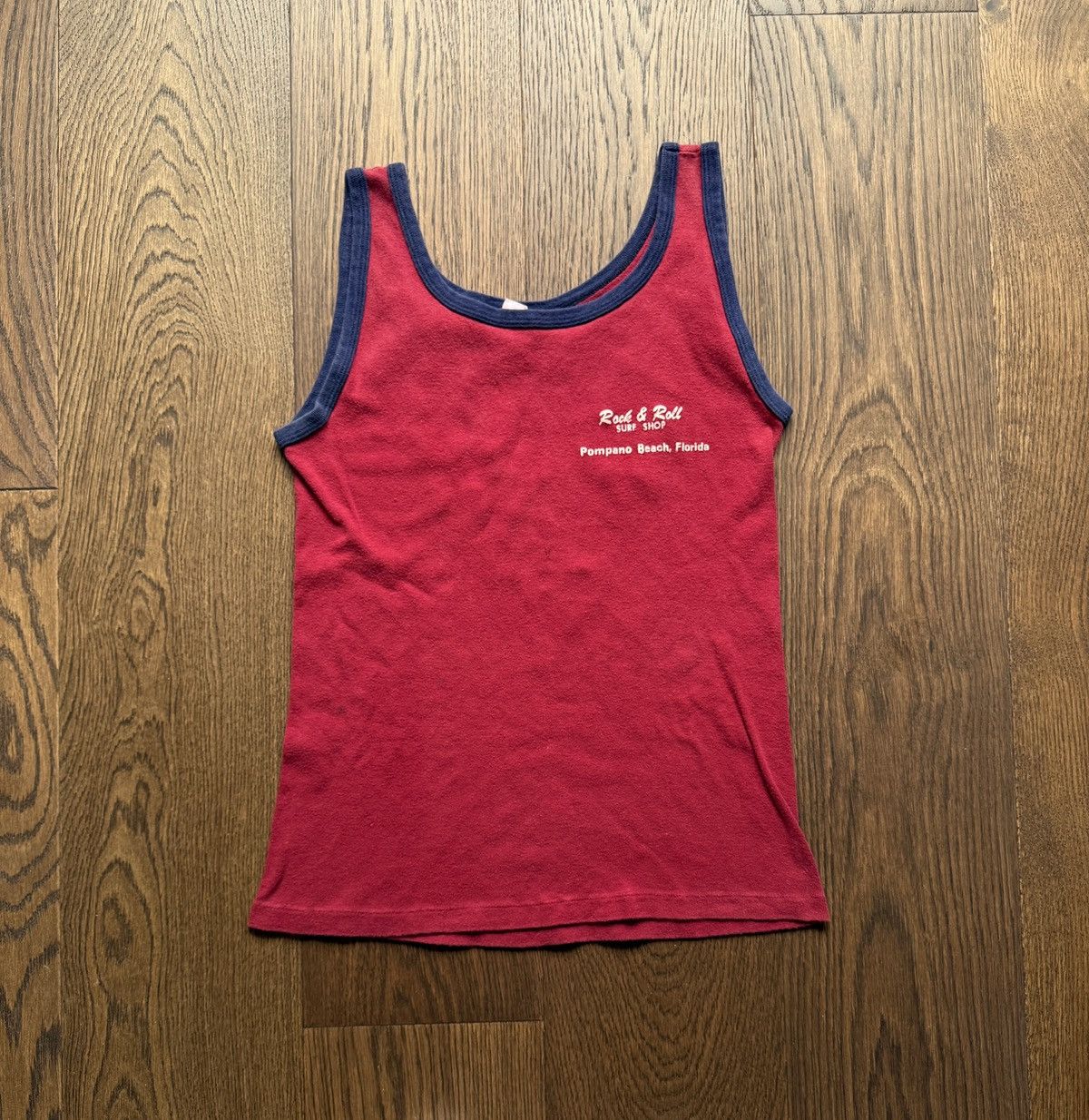 Vintage Vintage 60s David Nuuhiwa Dyno Surfboards Ribbed Tank Top Size US M / EU 48-50 / 2 - 2 Thumbnail
