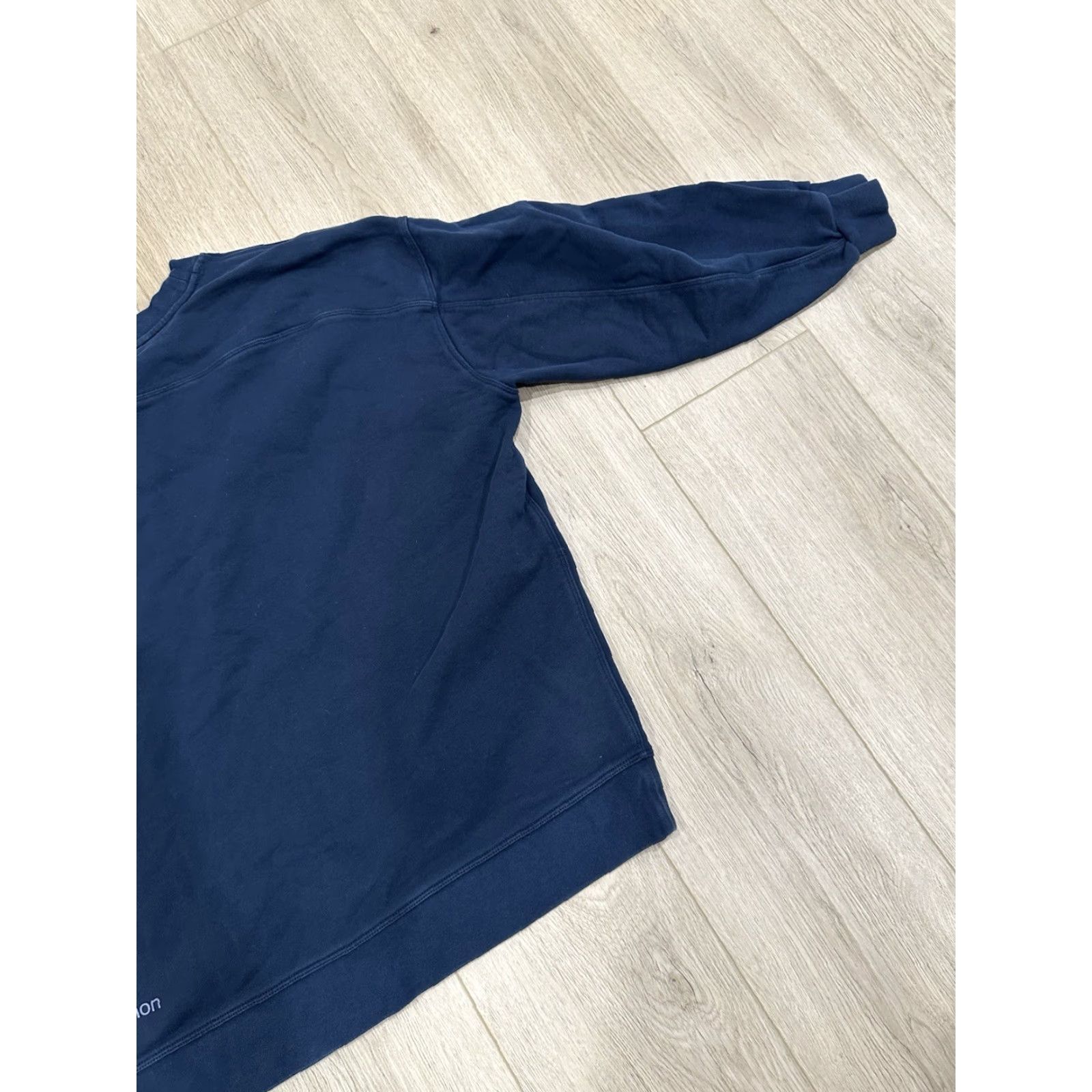 Lululemon Lululemon Sweatshirt Long Sleeve Women Size 6 Navy Blue Pullover Activewear Shirt Size M / US 6-8 / IT 42-44 - 6 Thumbnail