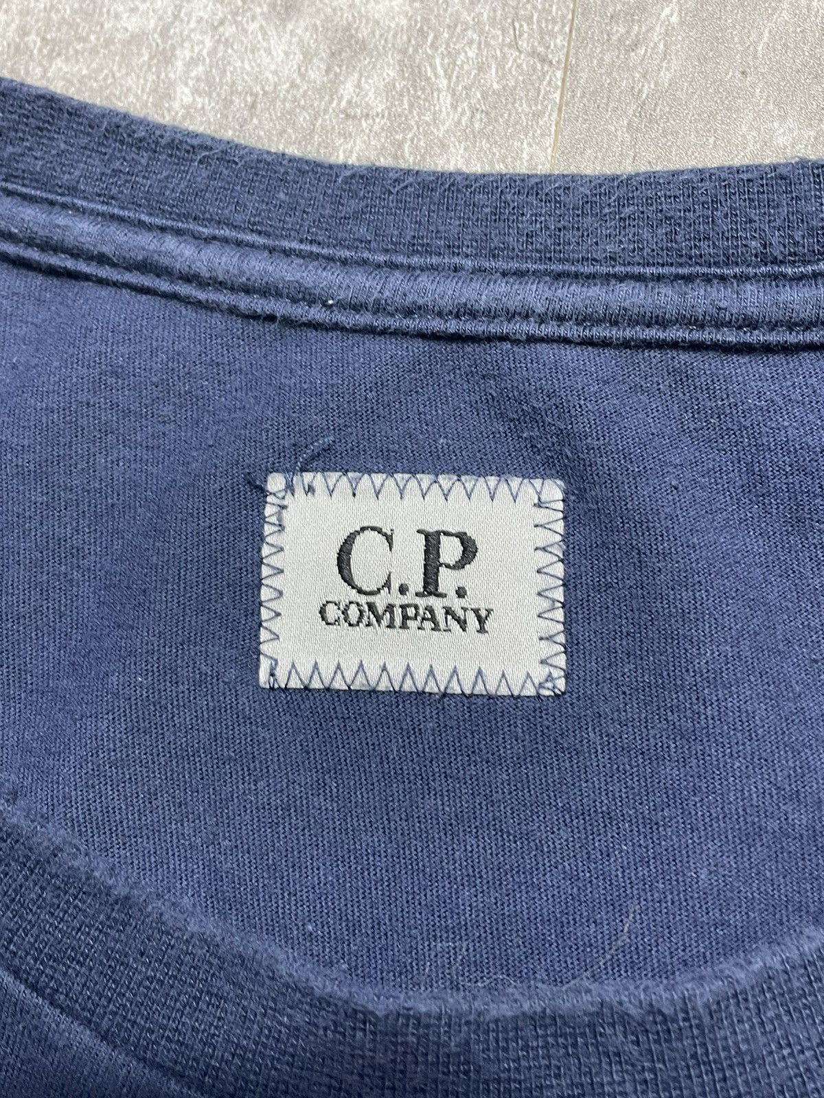 C.P. Company Vintage Cp Company Centre Big Logo Massimo Osti T Shirt 90s Size US XL / EU 56 / 4 - 6 Thumbnail