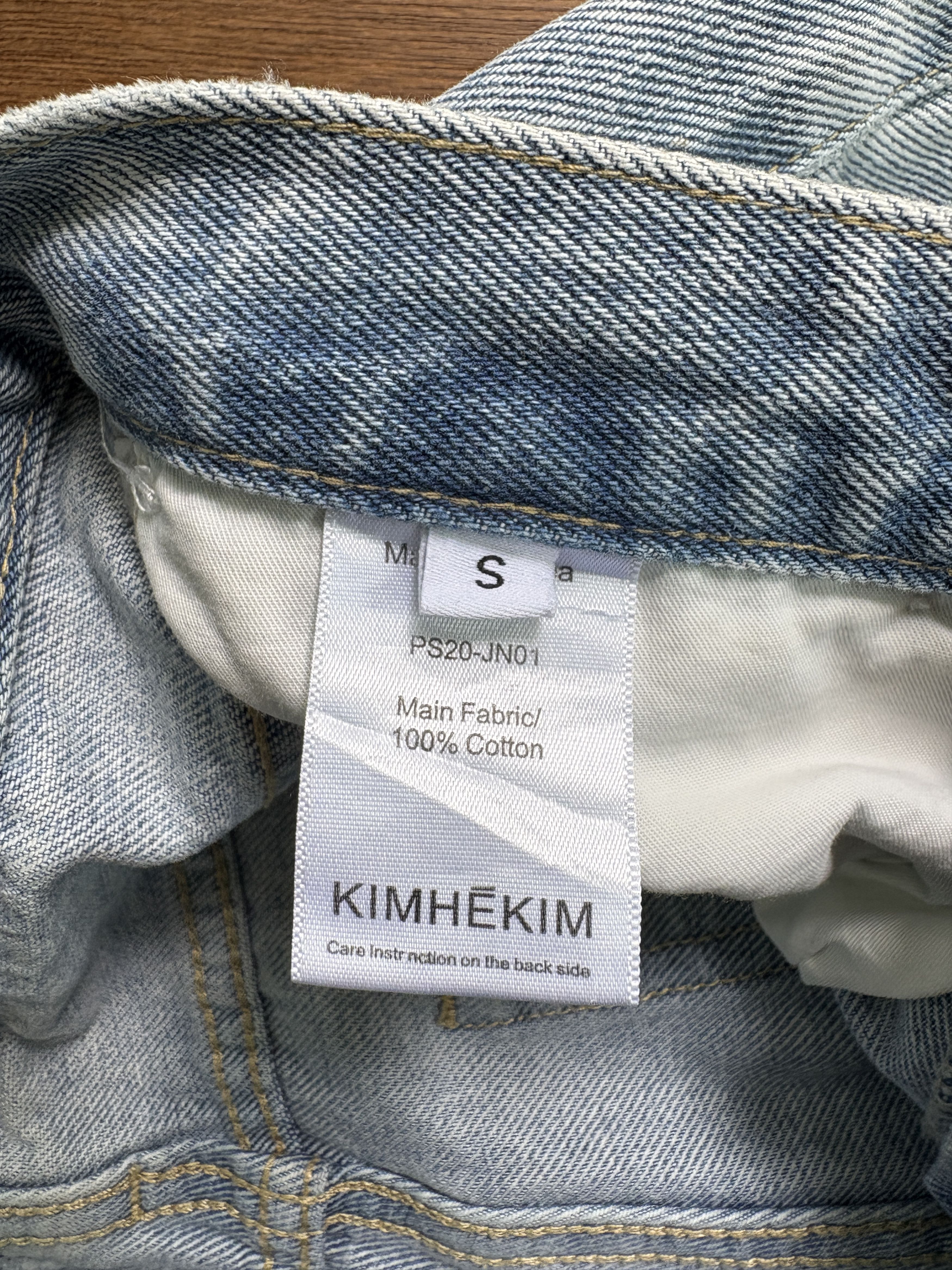 Other KIMHEKIM Heart Denim Made in Korea Size 26" / US 2 / IT 38 - 9 Thumbnail
