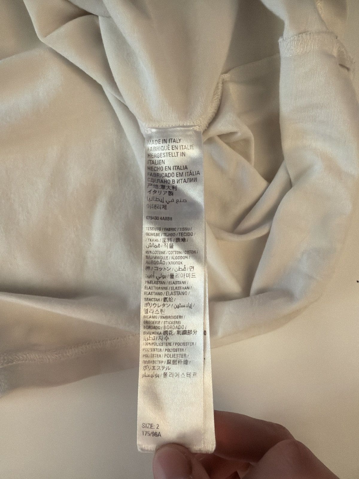 Balenciaga Balenciaga white hotel T Size US L / EU 52-54 / 3 - 8 Thumbnail