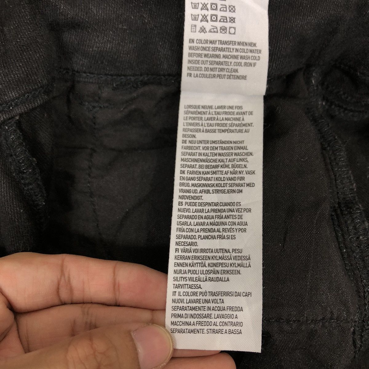 Japanese Brand 🔥RAFF SIMONS INSPIRE STYLE DESIGN DISTRESSED DENIM AMERICAN Size US 26 / EU 42 - 18 Thumbnail