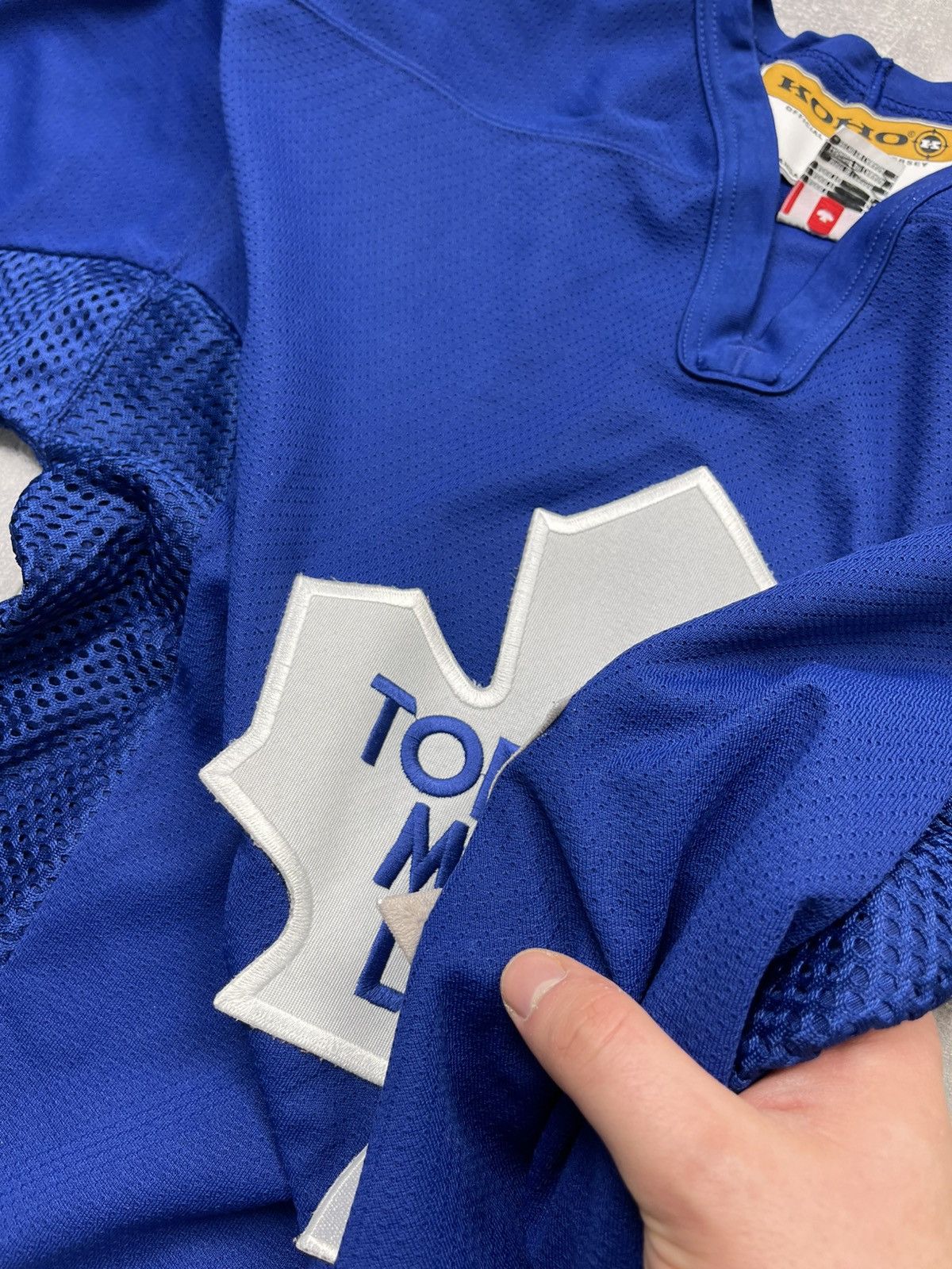 NHL Vintage 90s Koho Toronto Maple Leafs NHL Blanked Jersey Size US L / EU 52-54 / 3 - 11 Thumbnail