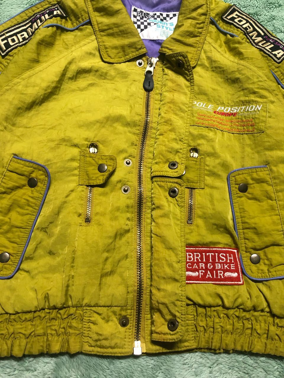 Formula 1 VINTAGE FORMULA 1 BRITISH CAR & BIKE FAIR JACKET Size US M / EU 48-50 / 2 - 6 Thumbnail