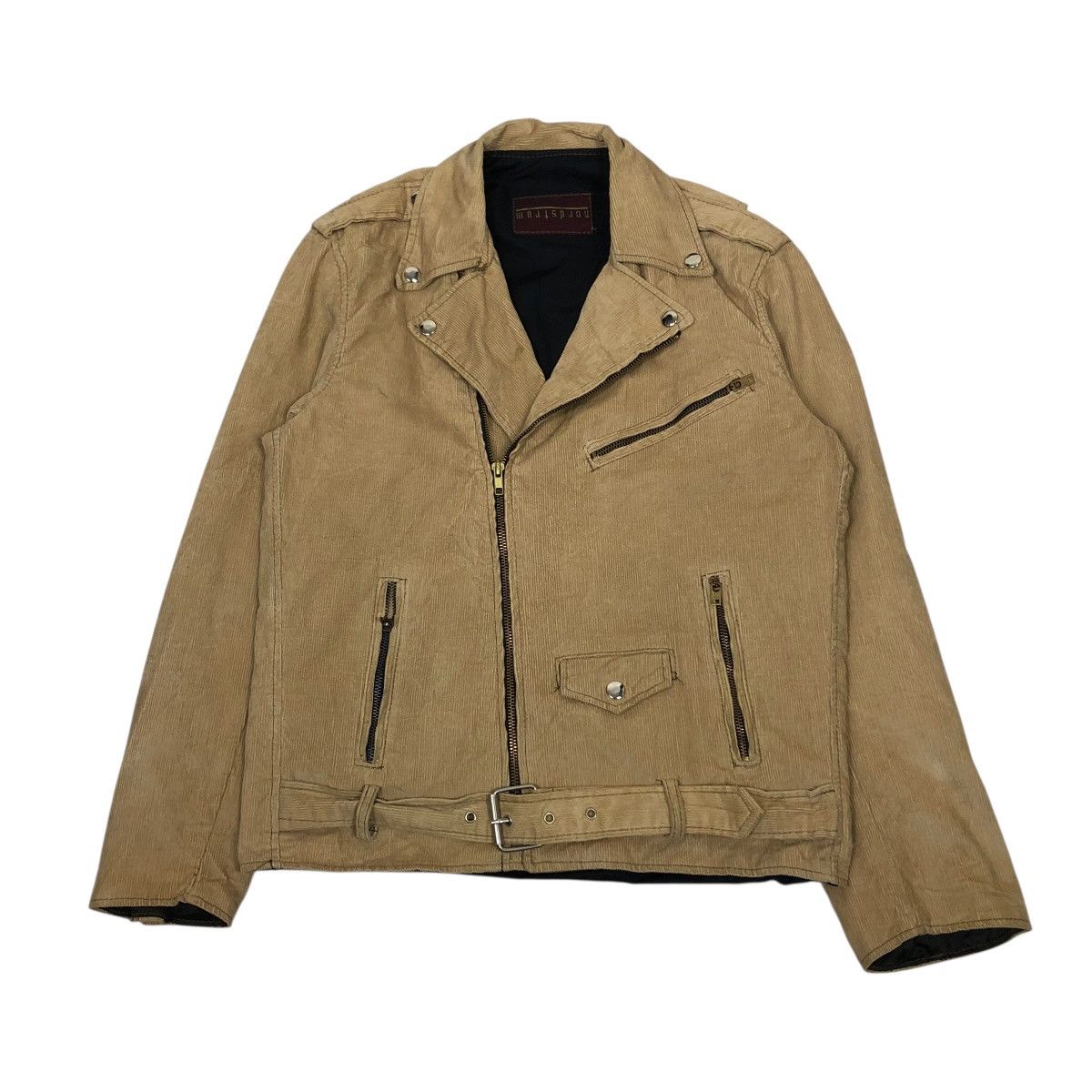 Japanese Brand 🔥VINTAGE BIKER JACKET DOUBLE COLLAR NORDSTORM ISSEY MIYAKE Size US M / EU 48-50 / 2 - 1 Thumbnail