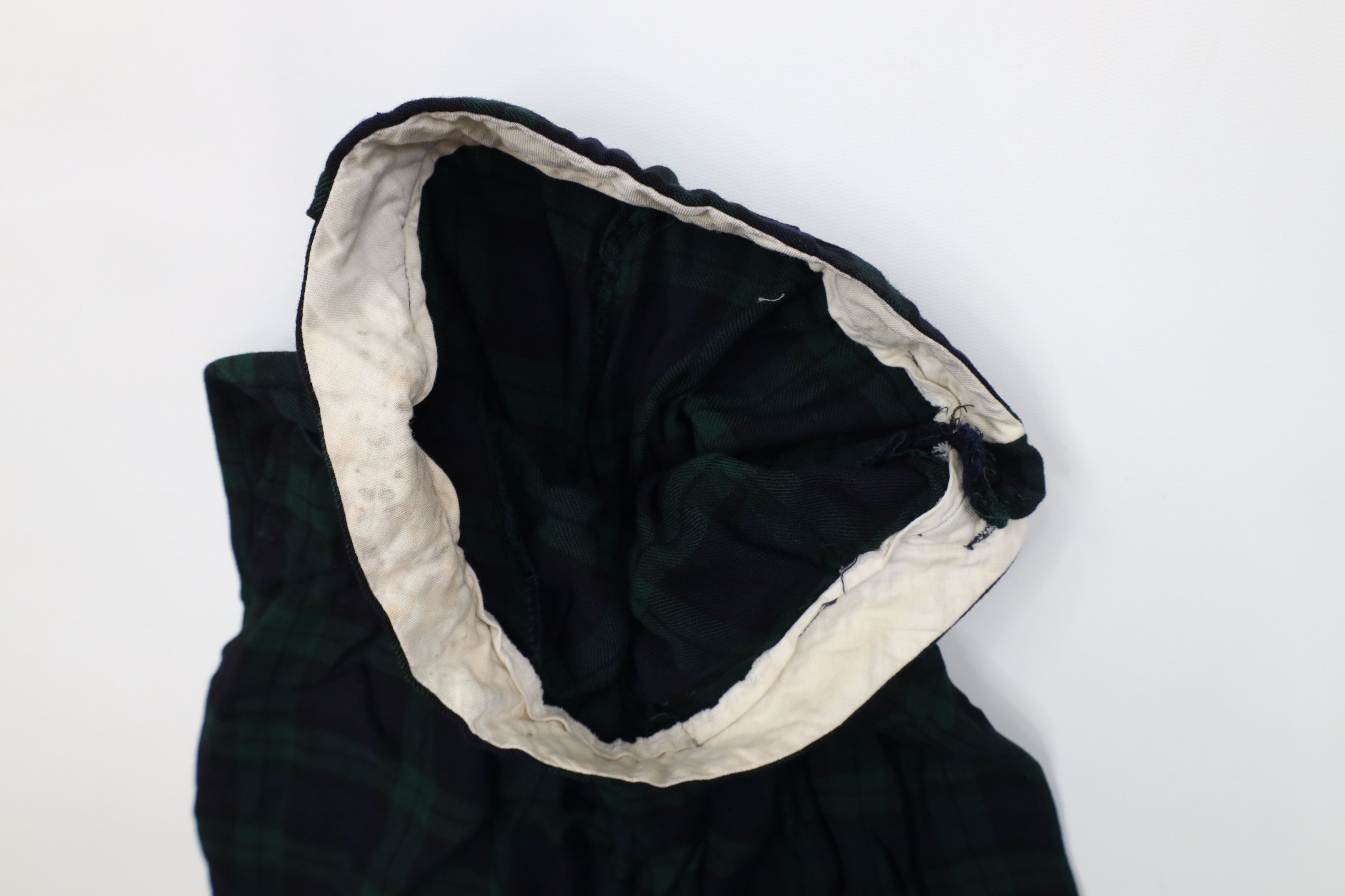 Vintage Vintage 50s Streetwear Rayon Gabardine Knit Shorts Plaid USA Size 26" / US 2 / IT 38 - 7 Thumbnail