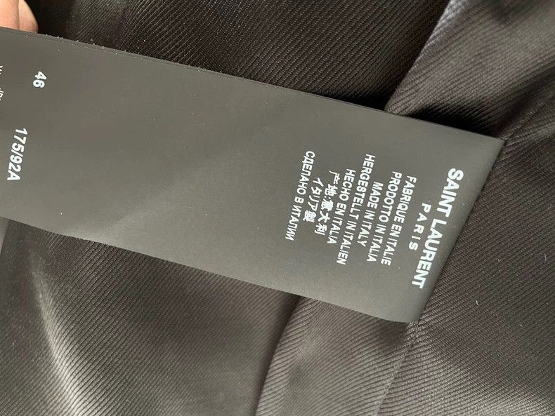 Saint Laurent Paris Saint Laurent Paris Gold and silver thread embroidery jack Size US S / EU 44-46 / 1 - 6 Thumbnail