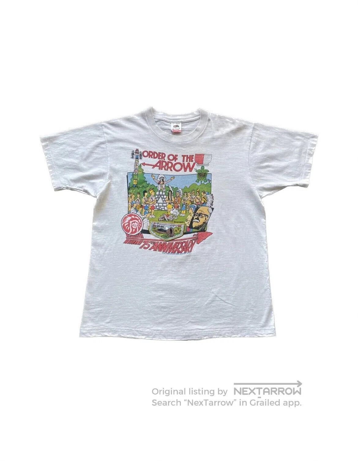 Fruit Of The Loom Vintage Fruit of the Loom T-Shirt. Size US L / EU 52-54 / 3 - 2 Thumbnail