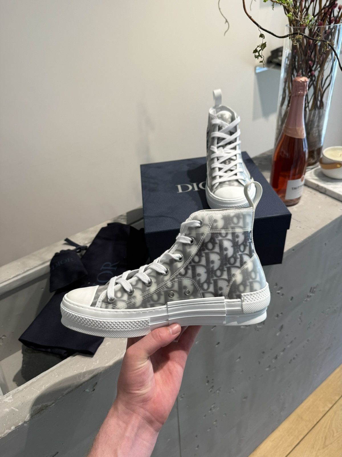 Dior BNWT Dior B23 Sneaker Size US 6 / EU 39 - 4 Thumbnail