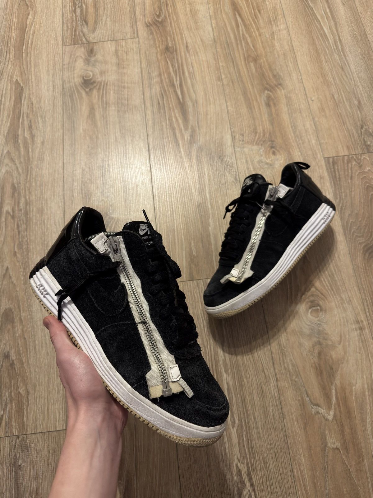 Acronym × Nike Nike x Acronym Air Force 1 Black Size US 12 / EU 45 - 1 Thumbnail