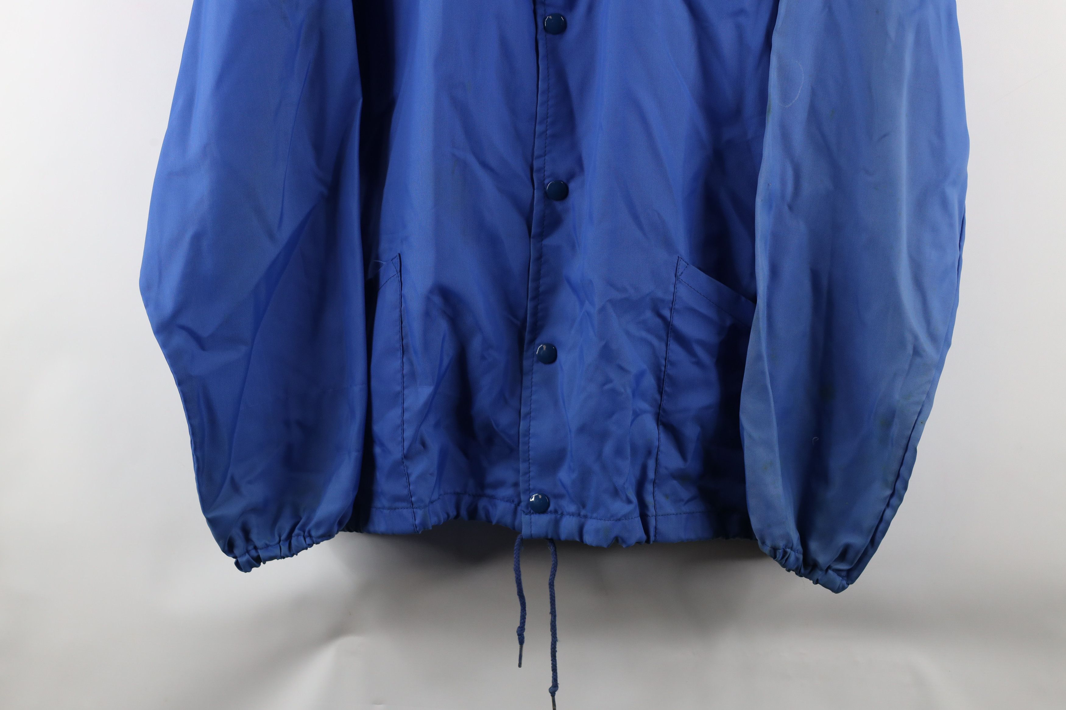 Vintage Vintage 70s Chevrolet Toledo Coach Coaches Jacket Blue USA Size US L / EU 52-54 / 3 - 3 Thumbnail