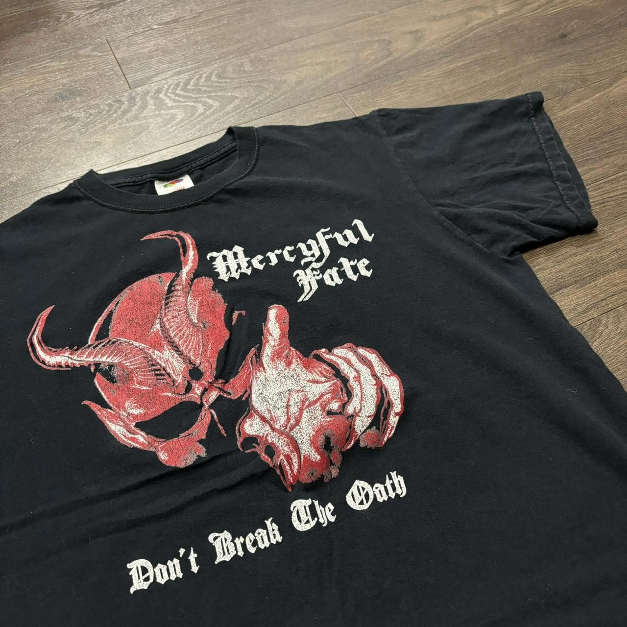 Designer Vintage merciful fate don’t break the oath t shirt 00s M Size US M / EU 48-50 / 2 - 1 Thumbnail