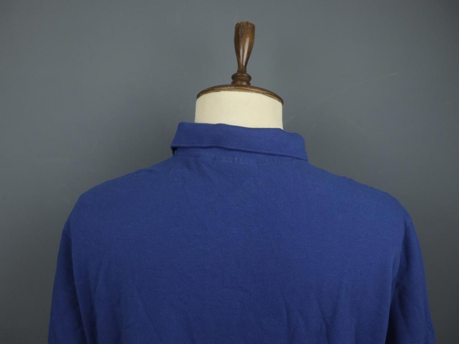 Lacoste Lacoste Blue 100% Cotton Collared Polo Shirt Size 4XL Size US XXL / EU 58 / 5 - 7 Thumbnail