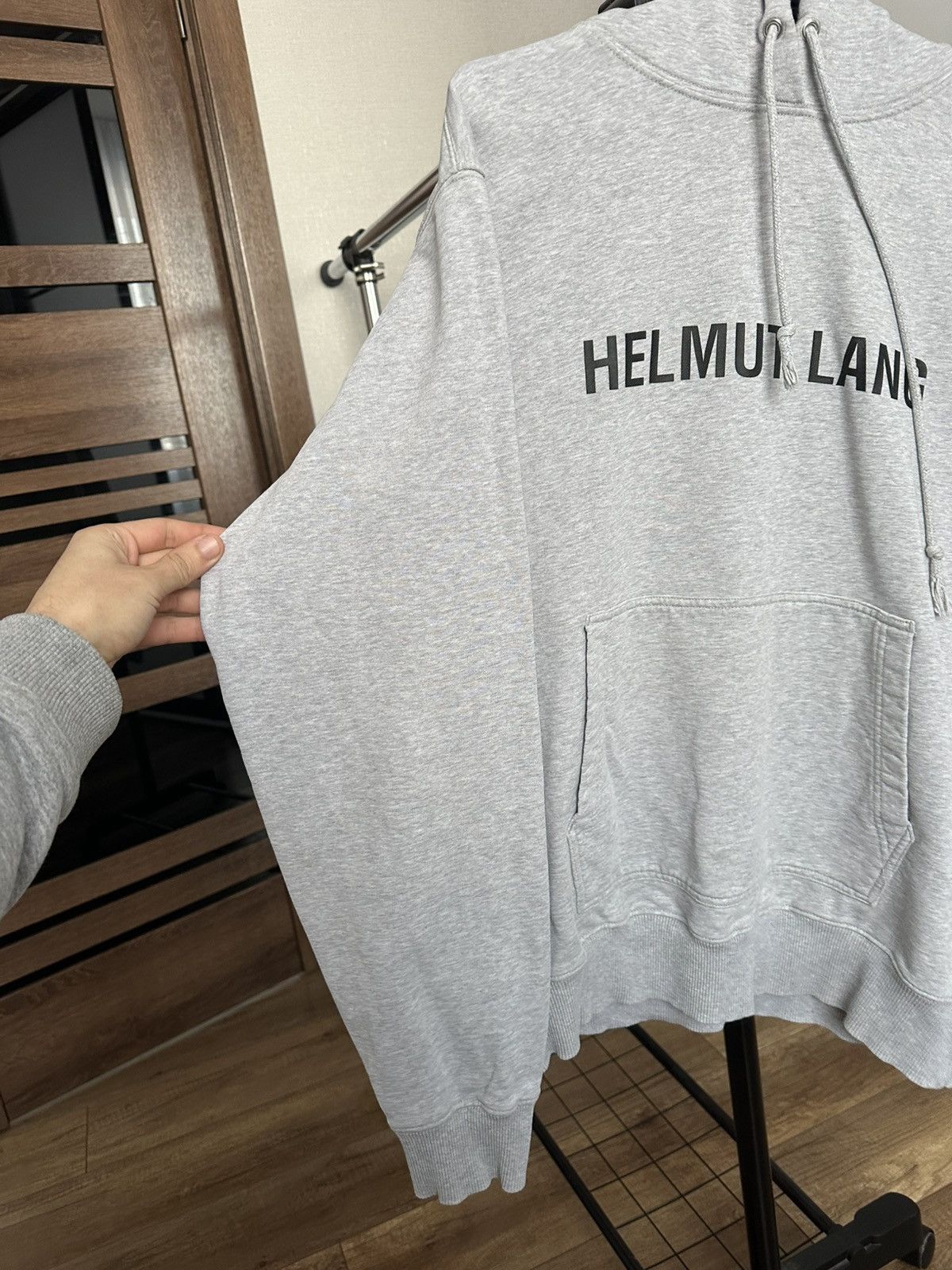 Helmut Lang Helmut Lang Hoodie Pullover Big Logo Size US M / EU 48-50 / 2 - 8 Thumbnail
