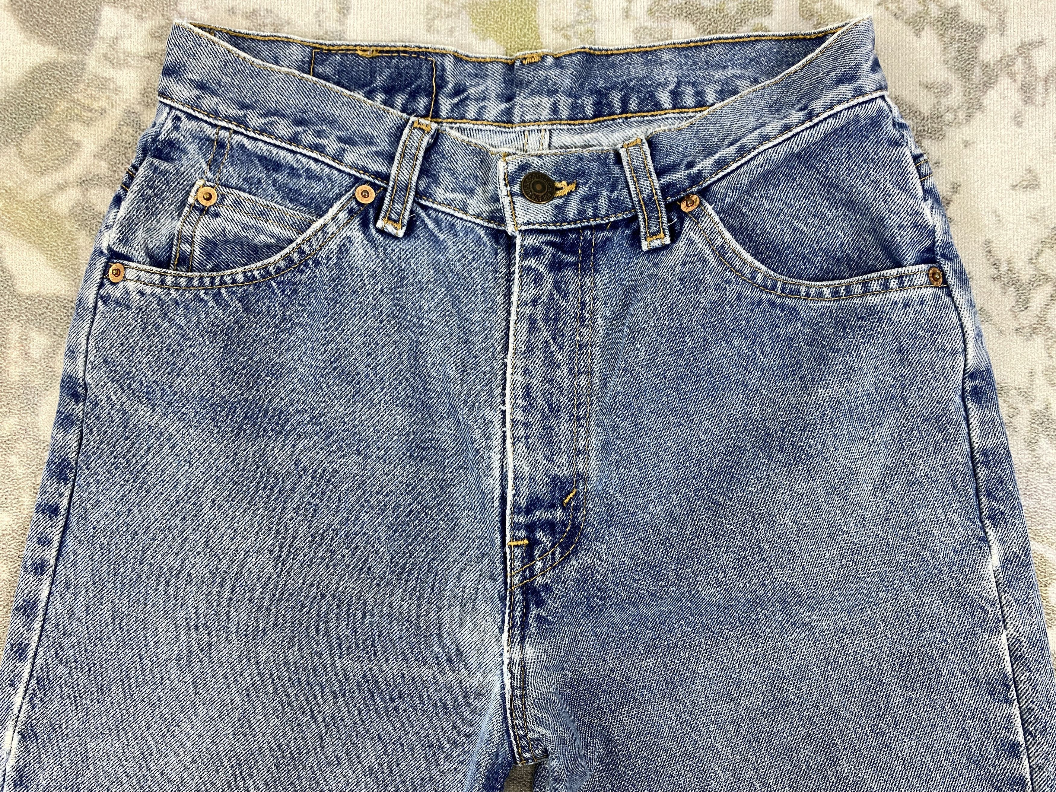 Japanese Brand Vintage Levi's Orange Tab Denim 28x27.5 -JN358 Size US 28 / EU 44 - 3 Thumbnail