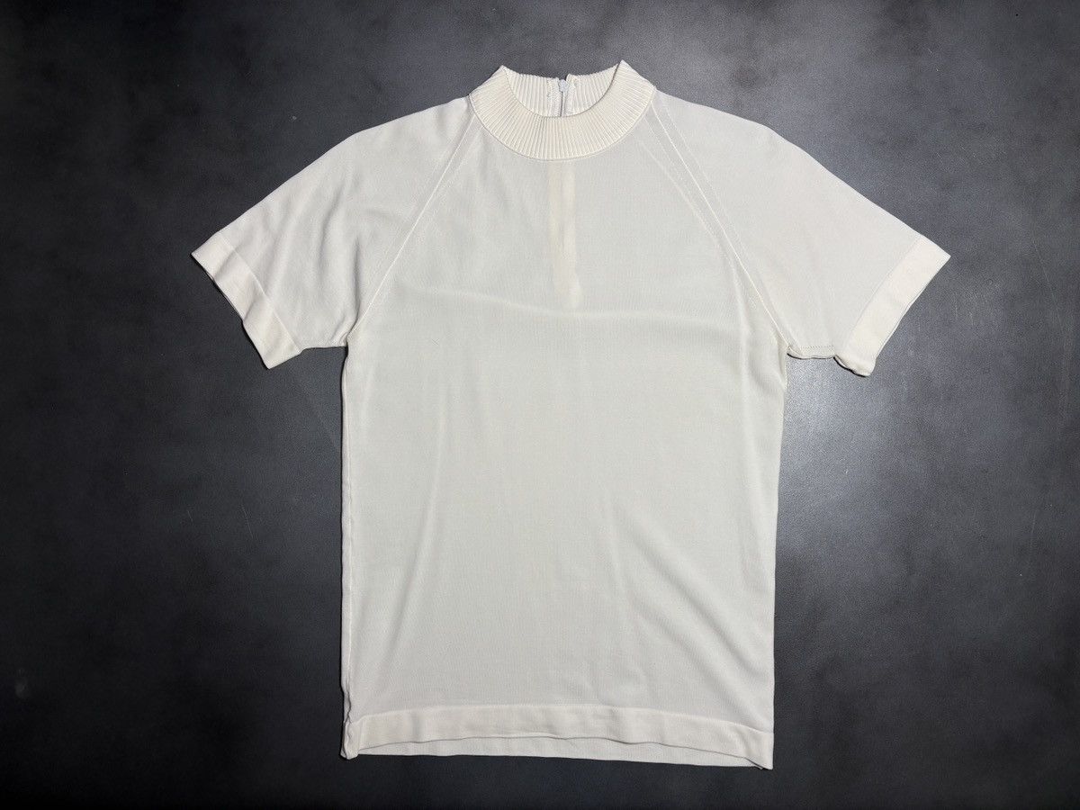 Vintage Vintage Quarter Zip Cycling Polo Jersey Ban-Lon Nylon Talon Size S / US 4 / IT 40 - 13 Thumbnail