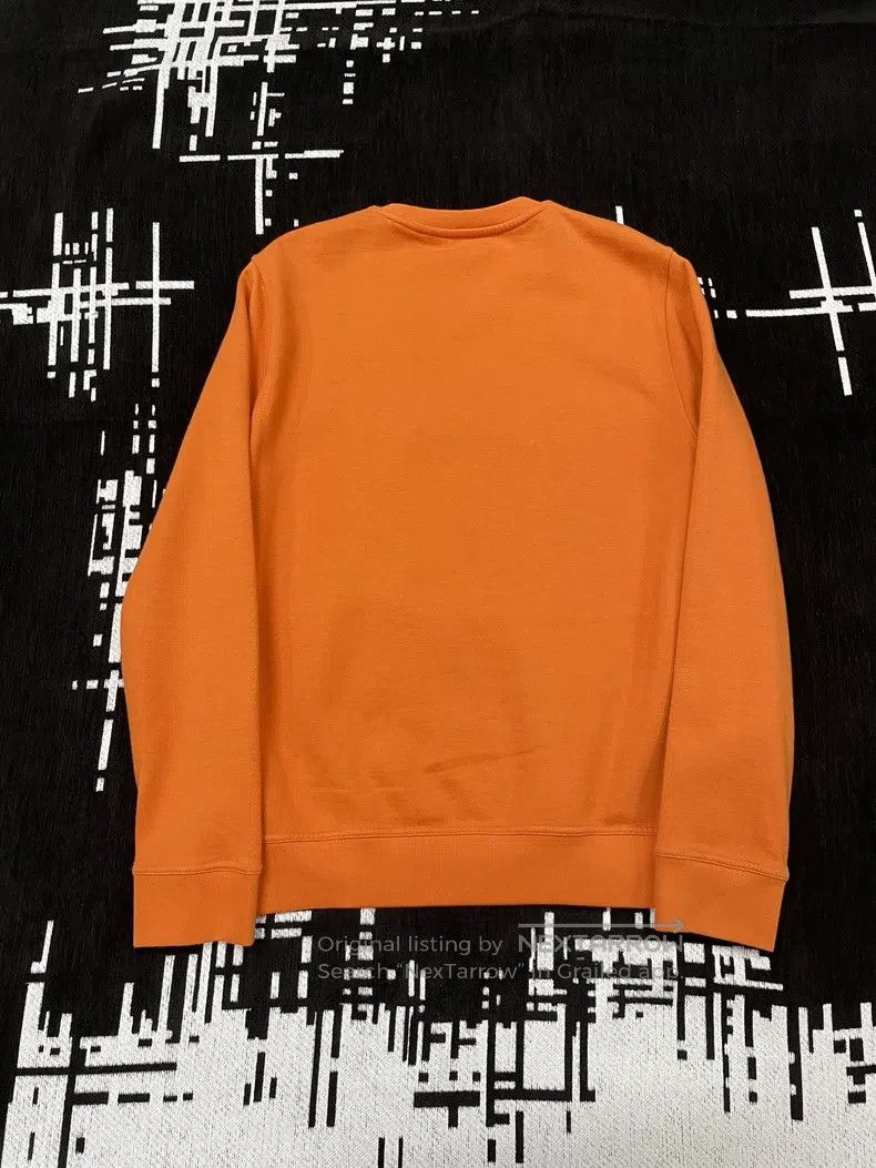 Hermes Hermes Orange Leather Robot Motif Sweatshirt Long Sleeve T Size M / US 6-8 / IT 42-44 - 3 Thumbnail