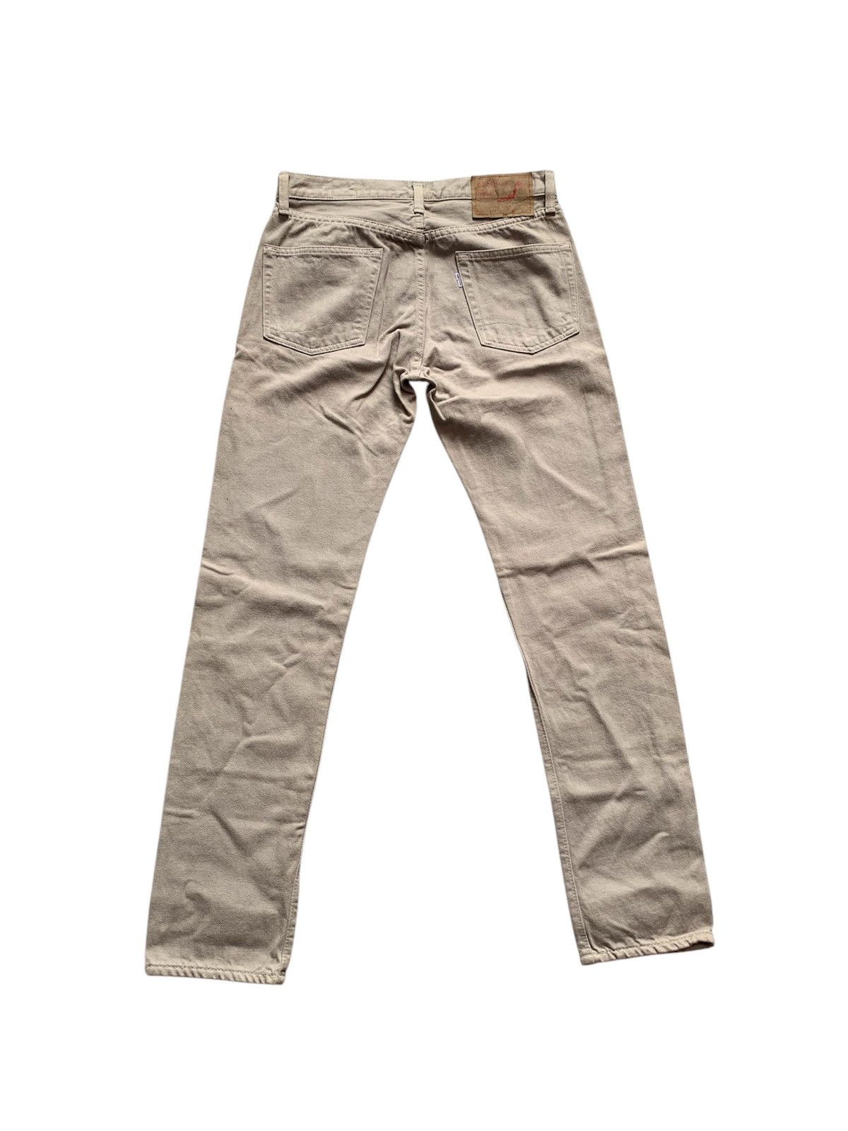 Orslow Orslow Lot 107 Denim Pants IVY Fit Light Gray Size US 28 / EU 44 - 2 Thumbnail