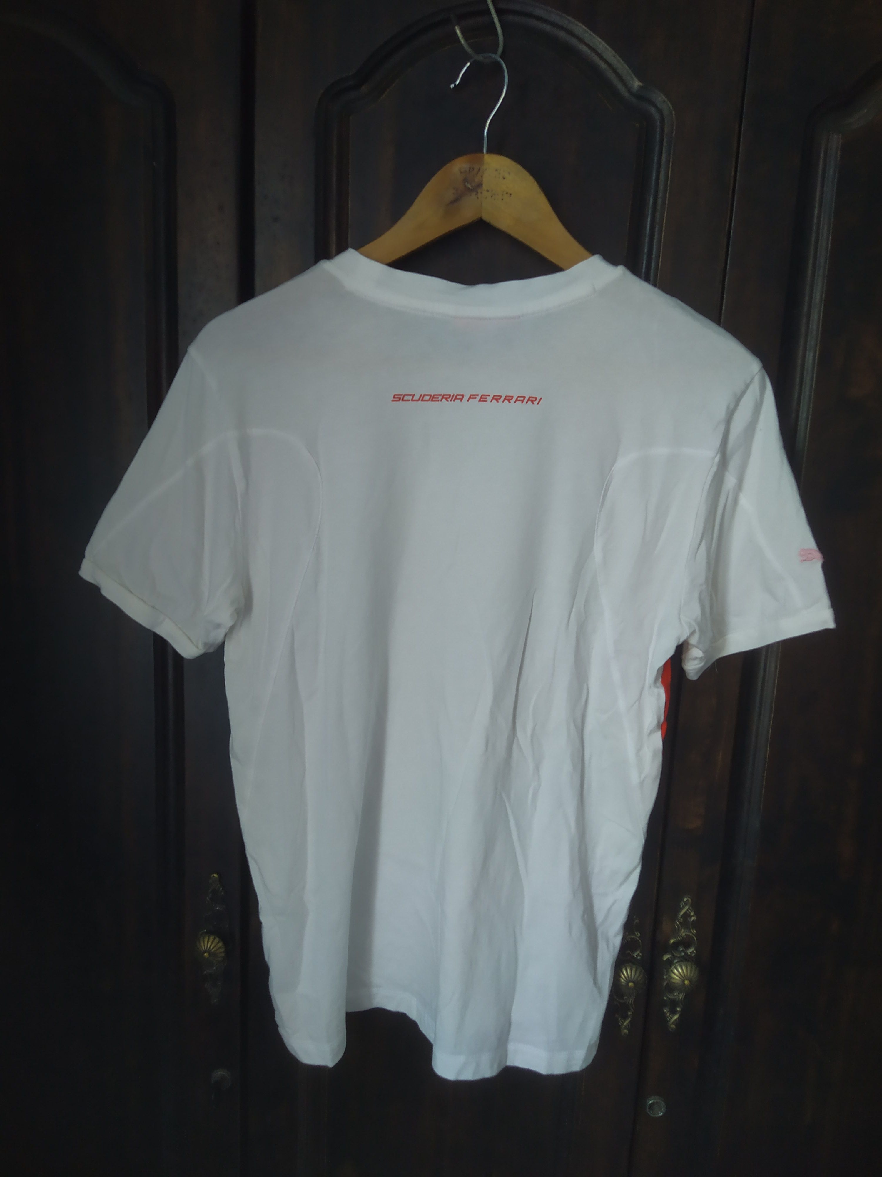 Ferrari × Puma Scuderia Ferrari Team T-Shirt Italian Stripe White Size US S / EU 44-46 / 1 - 2 Thumbnail