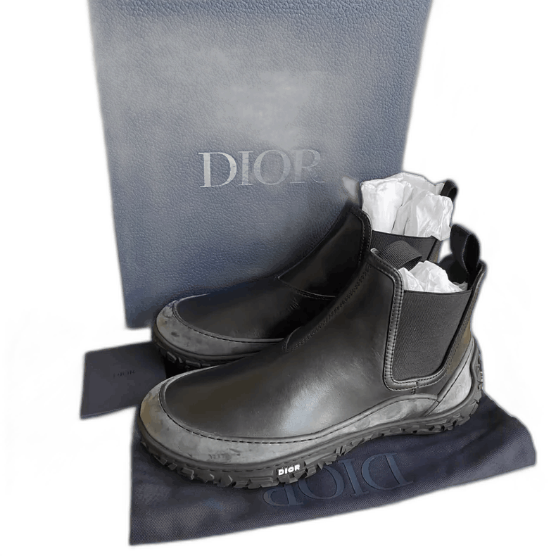 Dior DIOR Men's Casual Ankle Chelsea Boots-2505 Size US 9 / EU 42 - 1 Thumbnail