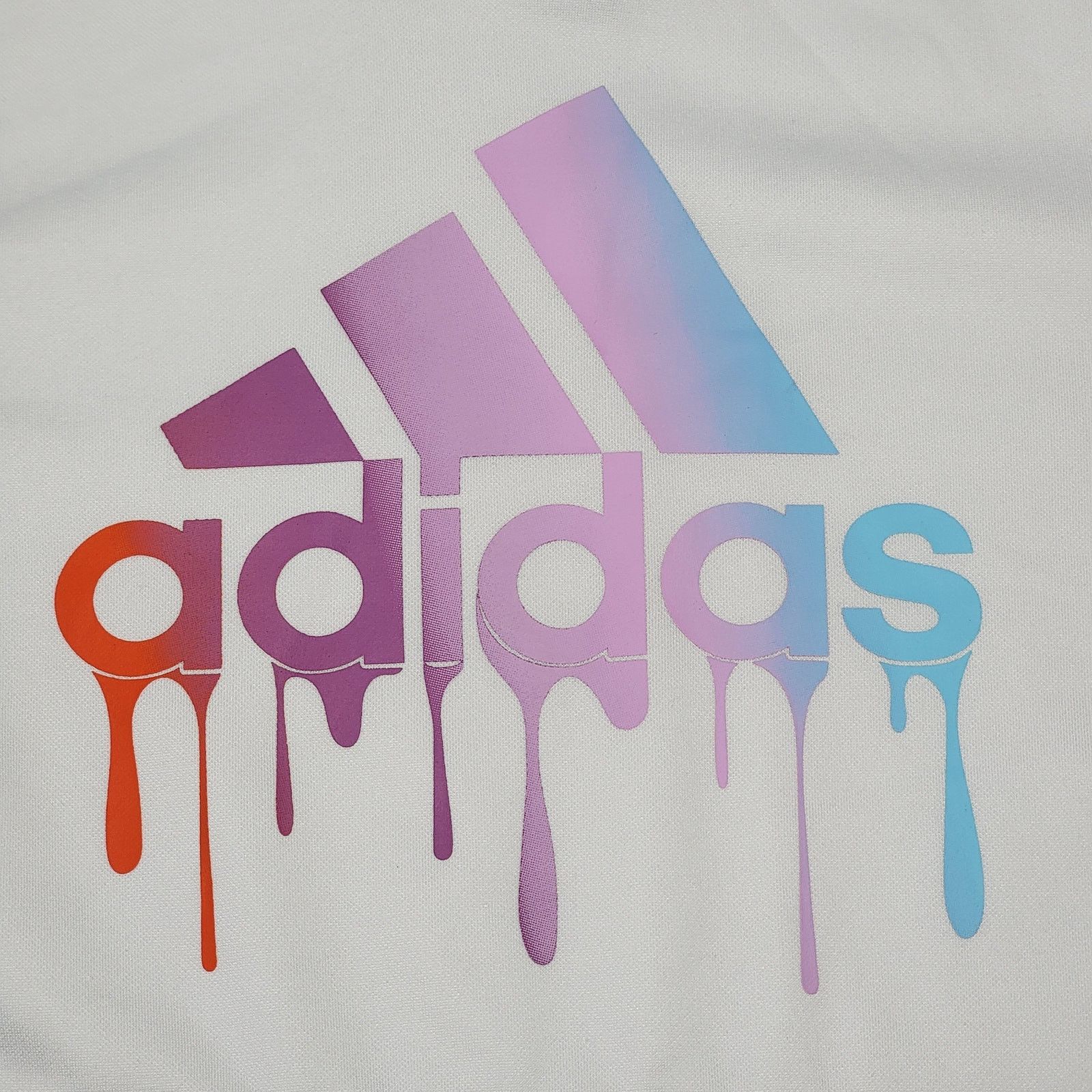 Adidas Adidas LS Hoodie Pastel Melting Logo - Size Adult XS Size XS / US 0-2 / IT 36-38 - 3 Thumbnail