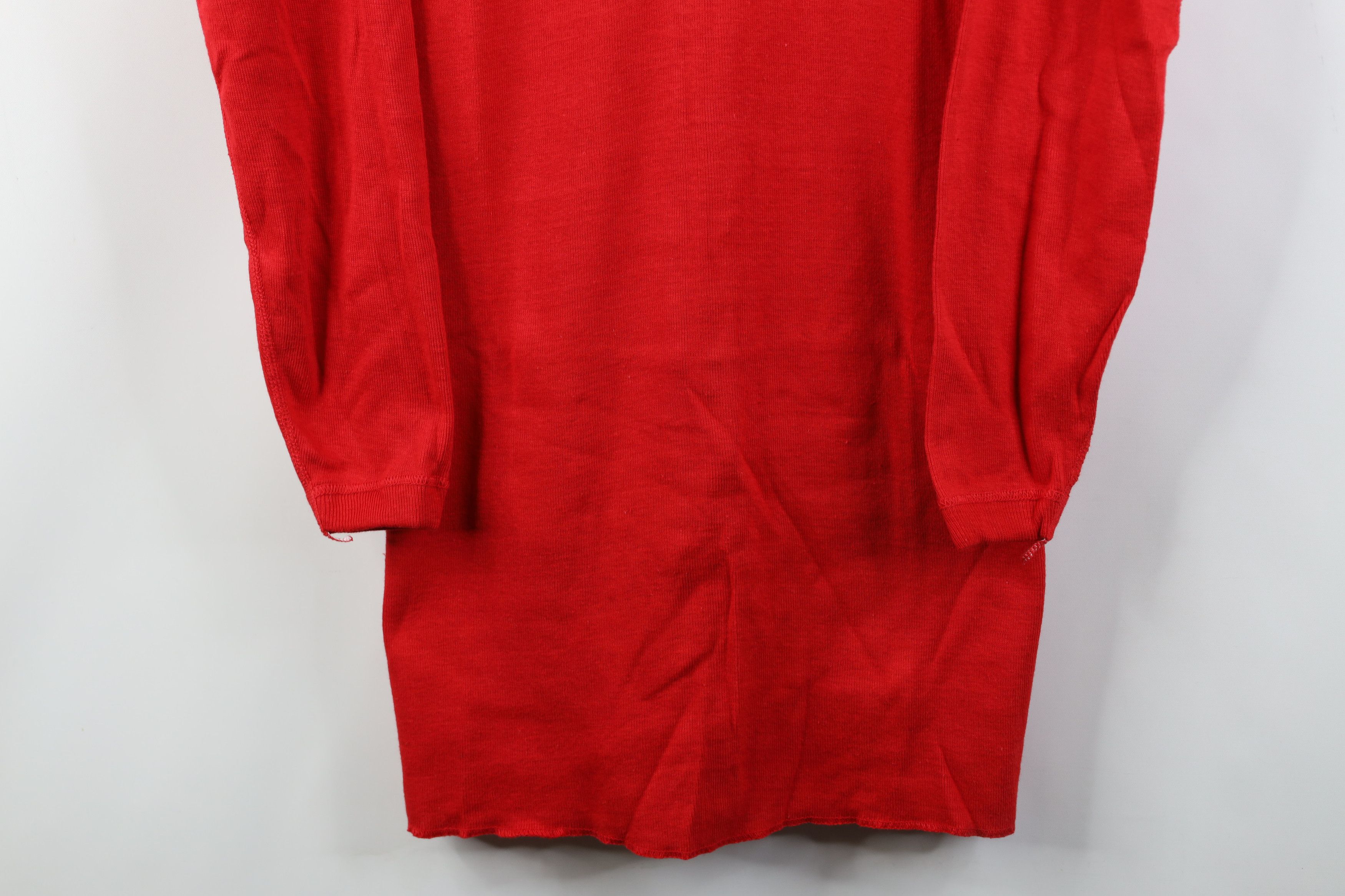 Vintage Deadstock Vintage 50s Healthknit Ribbed Henley T-Shirt USA Size US M / EU 48-50 / 2 - 3 Thumbnail