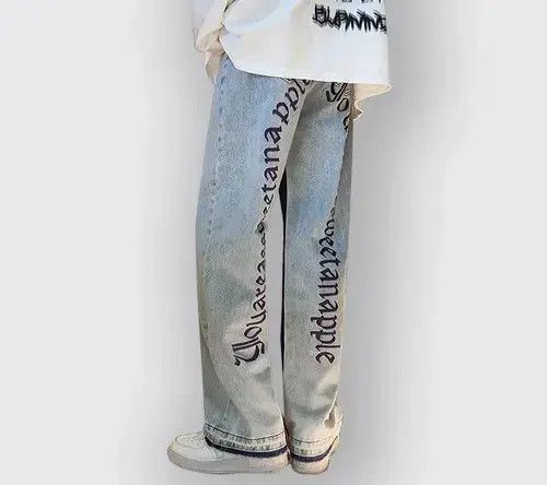VIBE vintage embroidered jeans Size US 38 / EU 54 - 4 Thumbnail