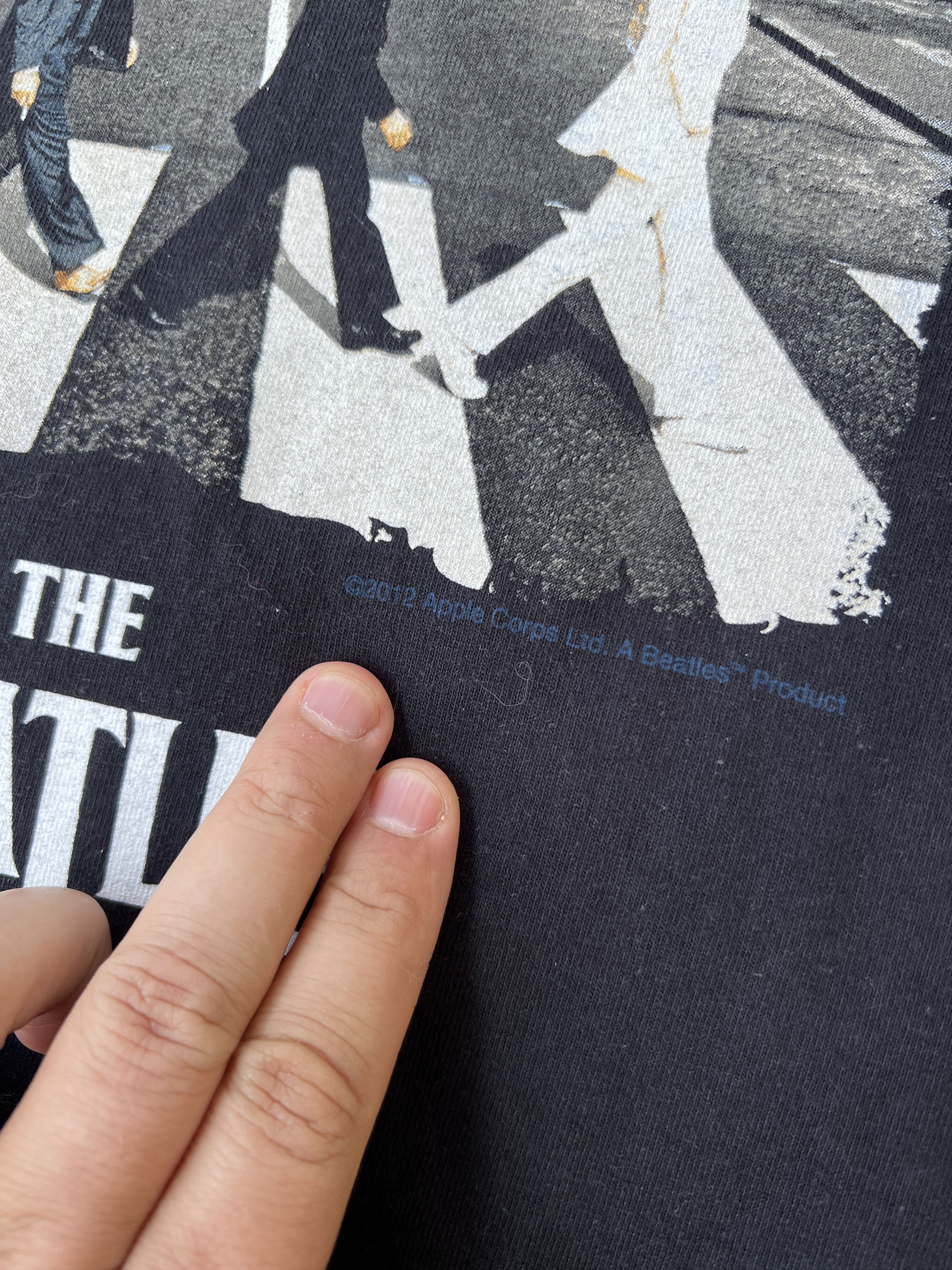 Band Tees The Beatles 2012 Tee Size US L / EU 52-54 / 3 - 2 Thumbnail