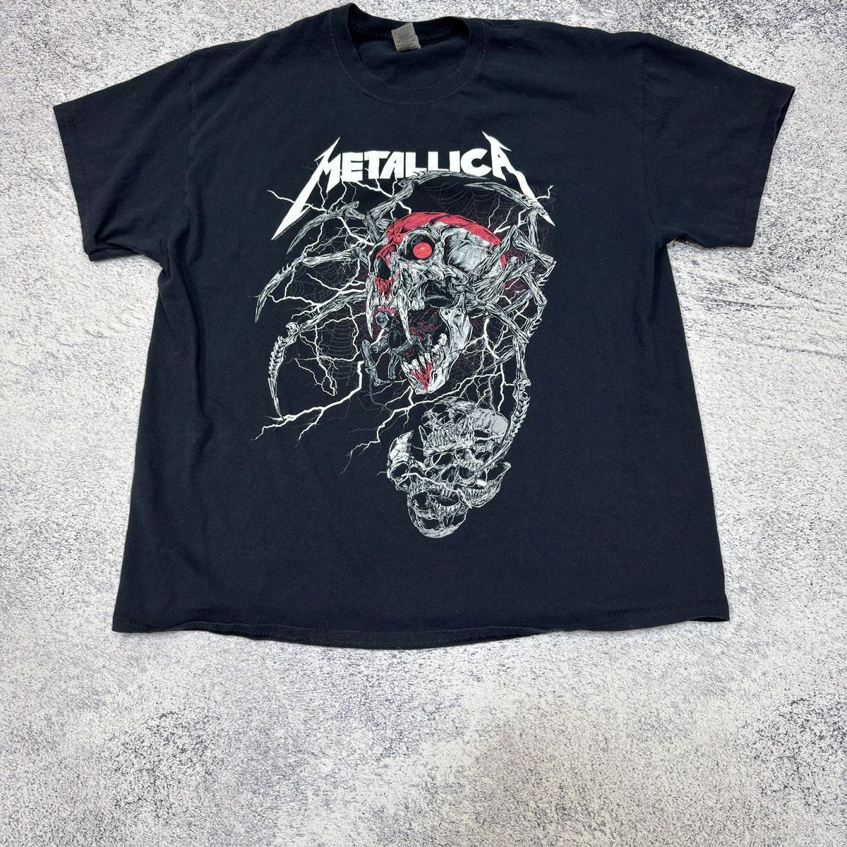 Metallica Metallica Spider Dead Mens T-Shirt L-XL size Size US XL / EU 56 / 4 - 2 Thumbnail