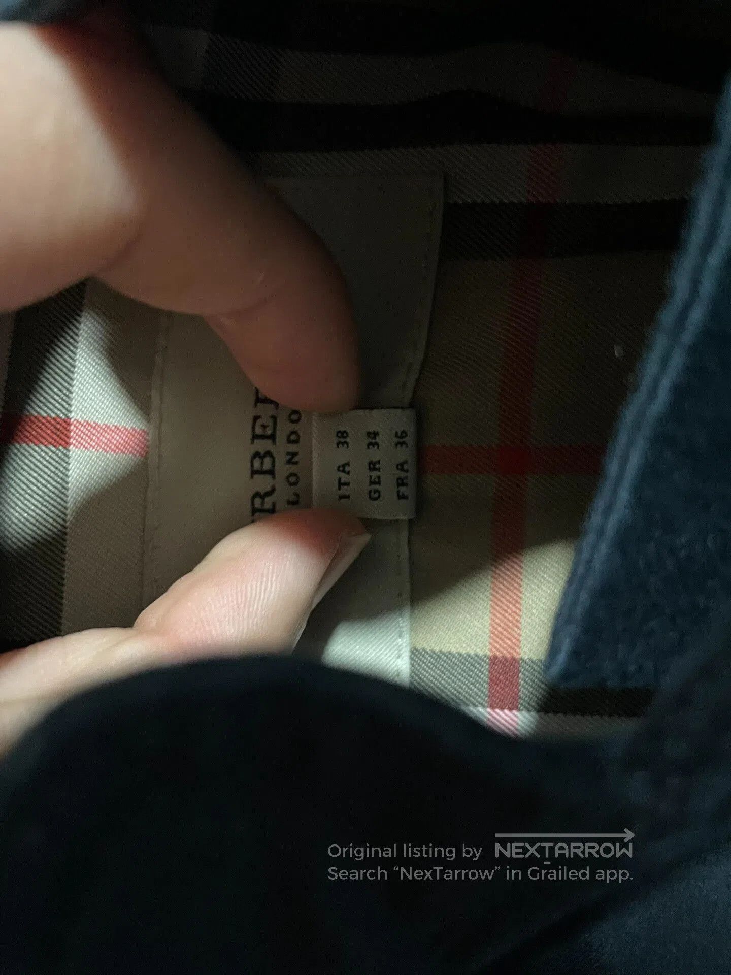 Burberry Burberry Black Short Coat UK6. Size XS / US 0-2 / IT 36-38 - 3 Thumbnail