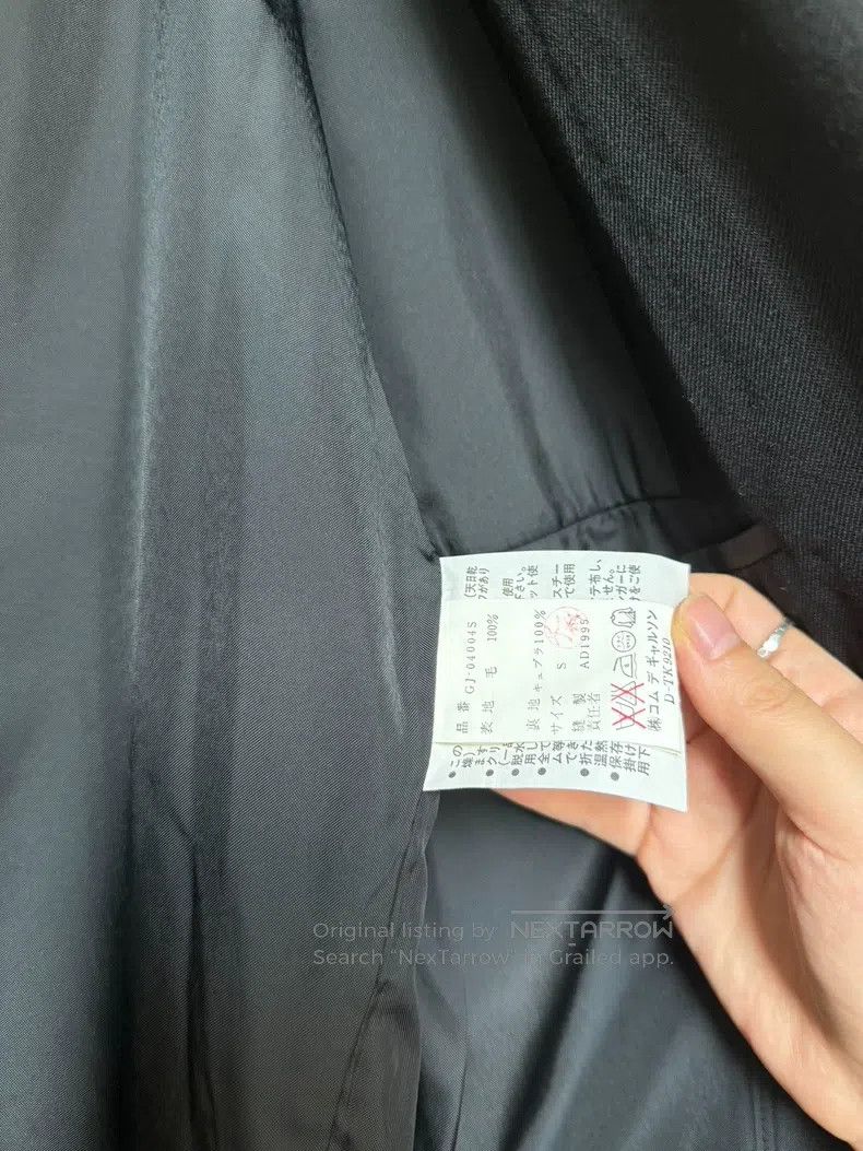 Comme des Garcons Comme Des Garcons Black Patchwork Asymmetrical Jacket Size S / US 4 / IT 40 - 9 Thumbnail