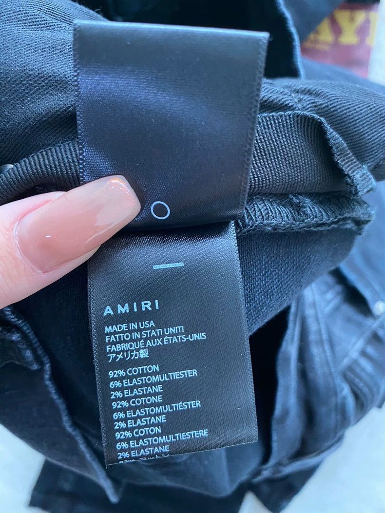 Amiri Amiri Washed Black Playboy Playboy Co-branded Jeans 2501-Ne Size US 38 / EU 54 - 4 Thumbnail