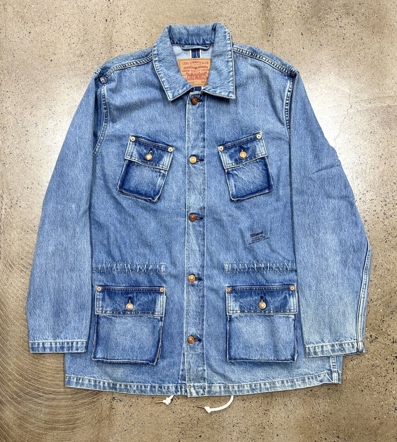 JJJJound × Levi's Levis Levi‘s x JJJJound SS23 Denim Jacket Size US L / EU 52-54 / 3 - 1 Thumbnail