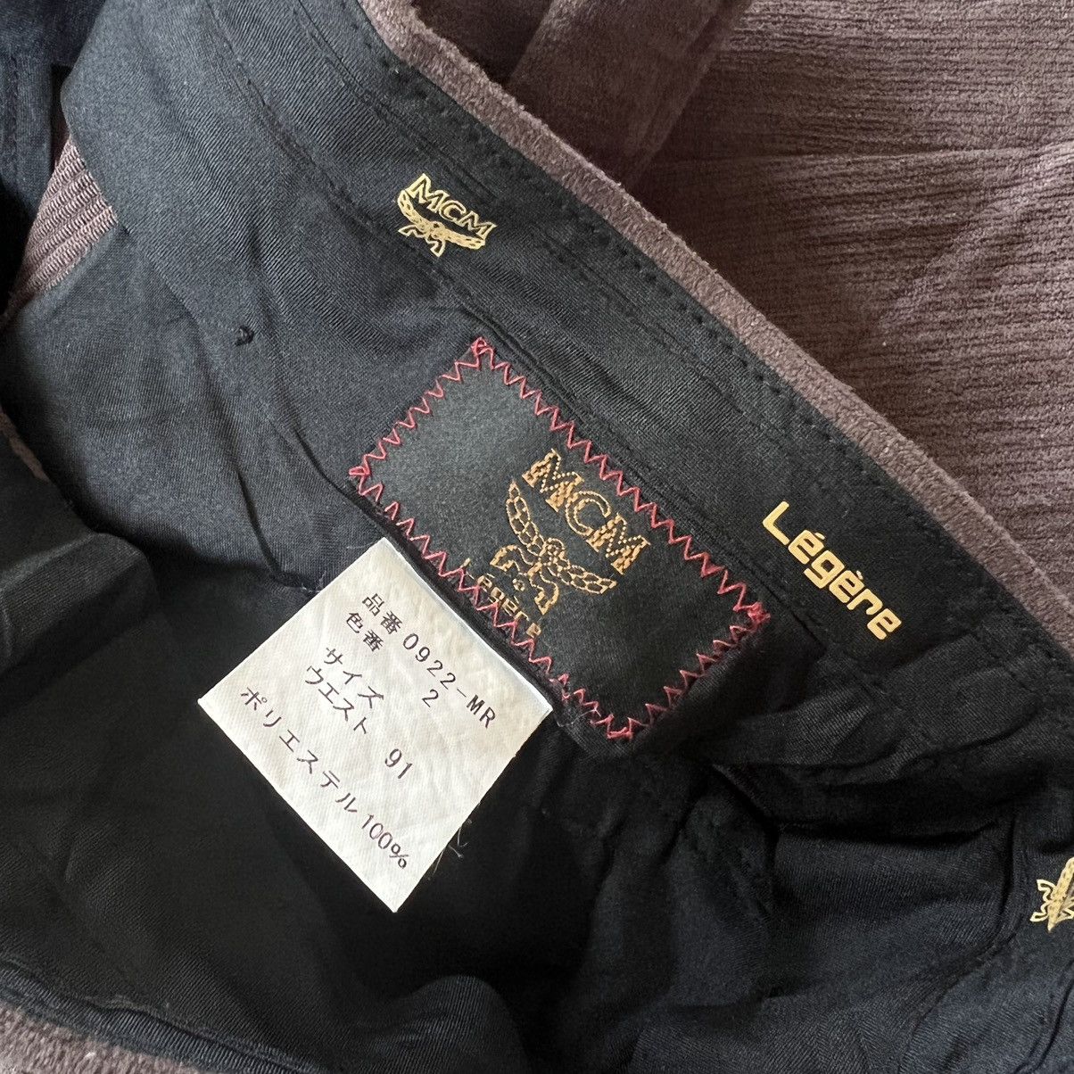 MCM Vintage 90s MCM Trouser Pants Size US 35 - 7 Thumbnail