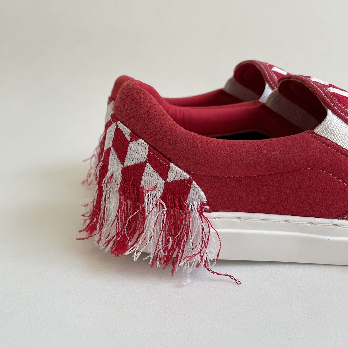 Doublet Tasseled Woven Check Slip On Sneakers Size US 8 / EU 41 - 10 Thumbnail